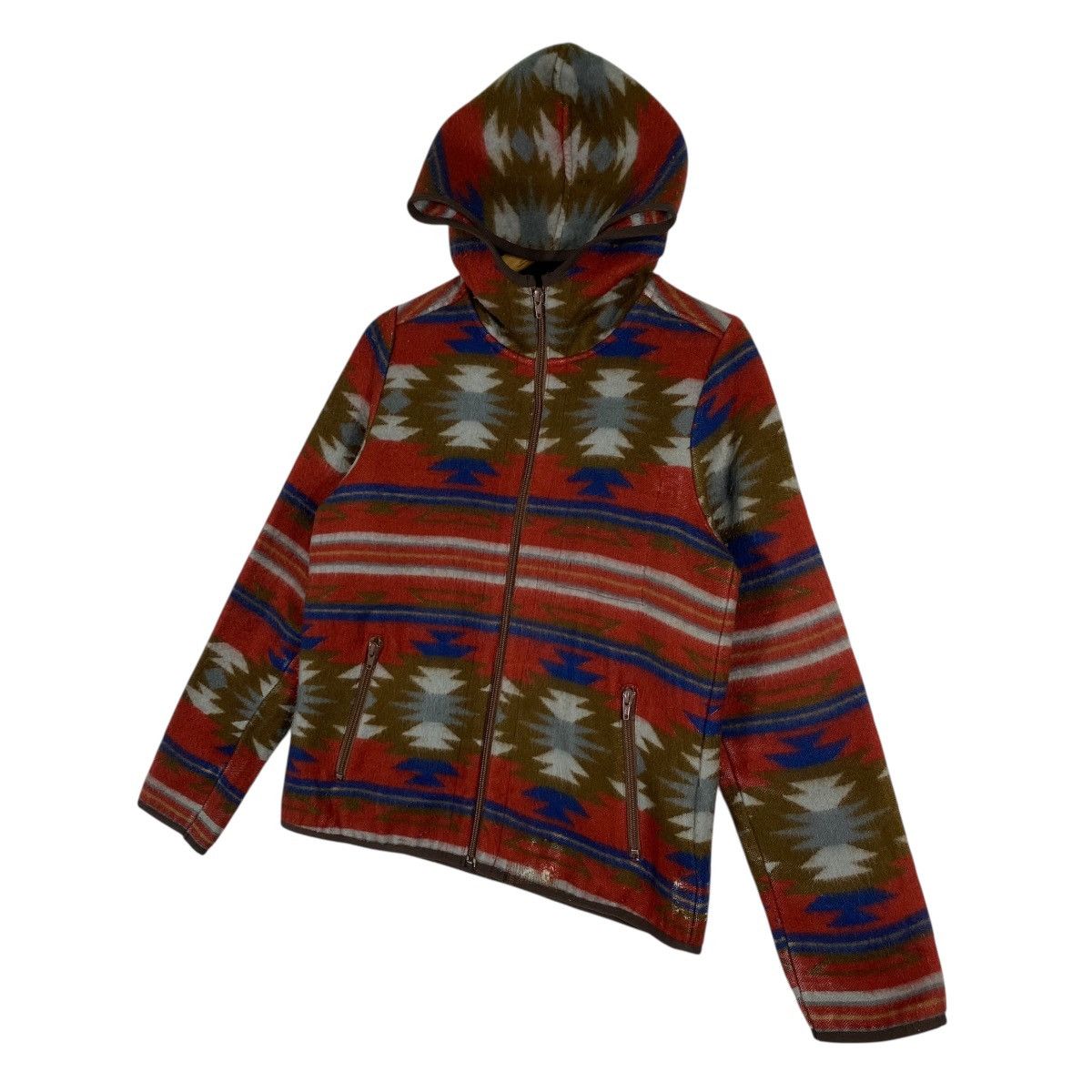 Japanese Brand Vintage Old Betty's Aztec Navajo Design Hoodie Zipper S Size Size US S / EU 44-46 / 1 - 2 Thumbnail