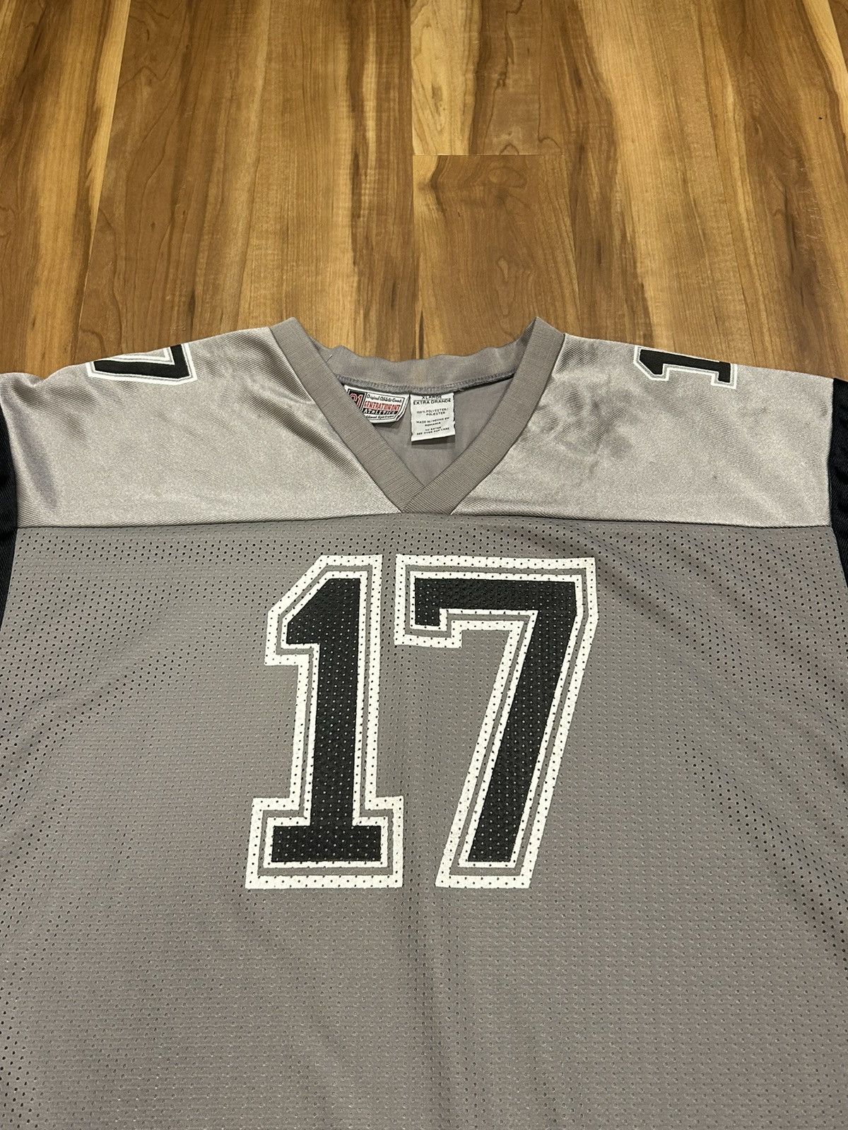 Vintage Generation One Athletics Number 17 Blank Football Jersey Size US XL / EU 56 / 4 - 3 Thumbnail