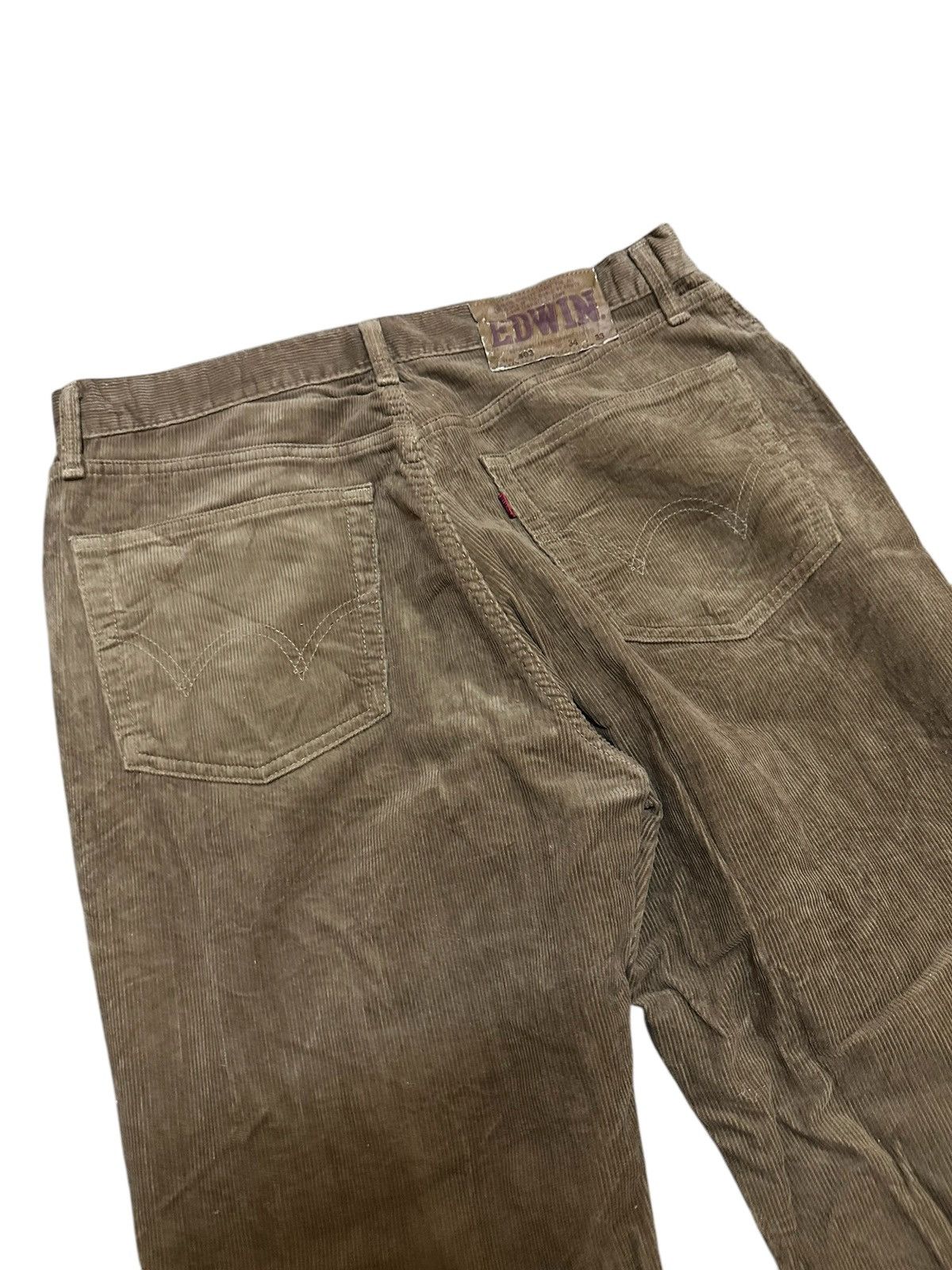 Edwin × Vintage Vintage edwin corduroy pants Size US 33 - 7 Thumbnail