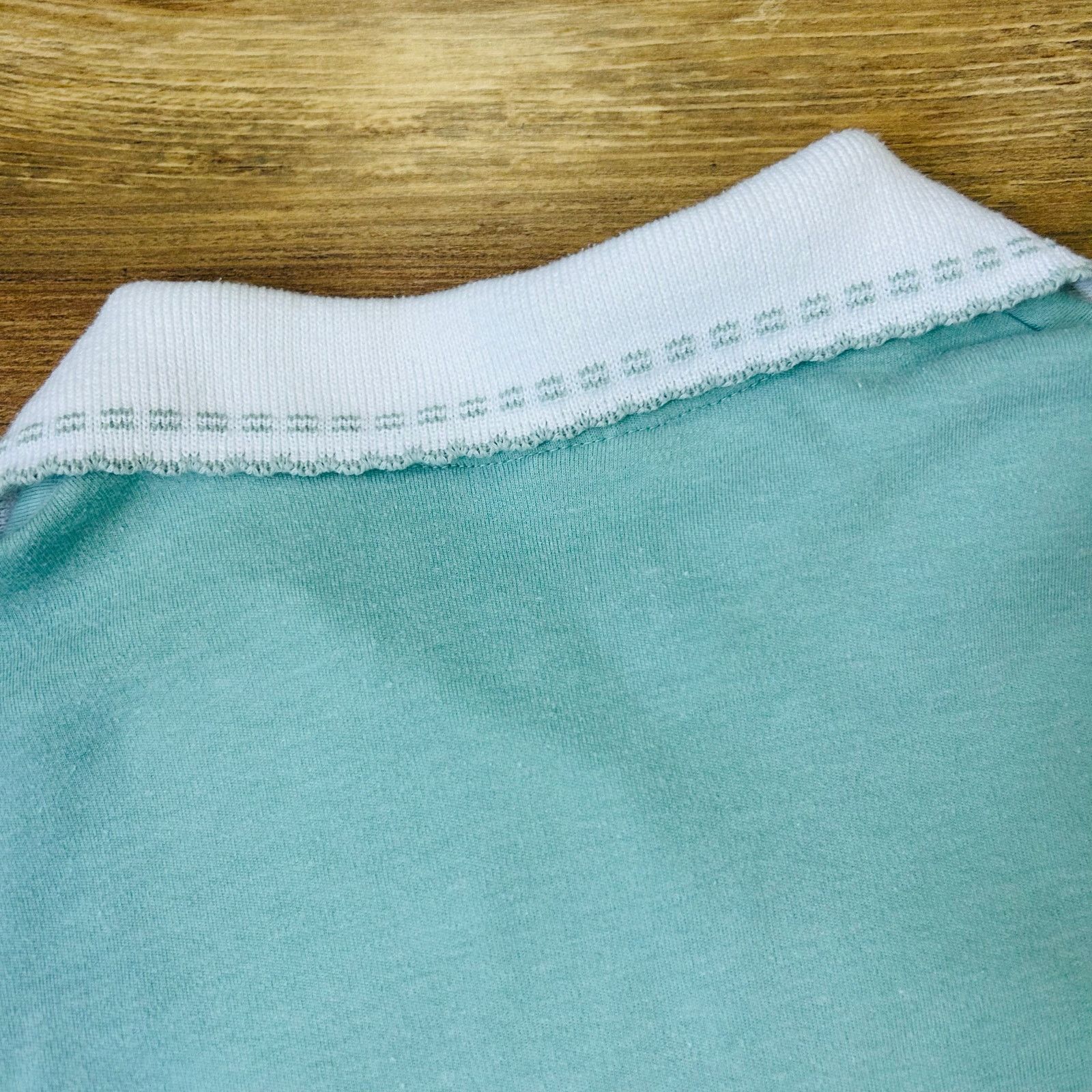 Vintage Vintage Coastal Polo Knit Shirt Collared Green Palmtrees XS Size XS / US 0-2 / IT 36-38 - 6 Thumbnail