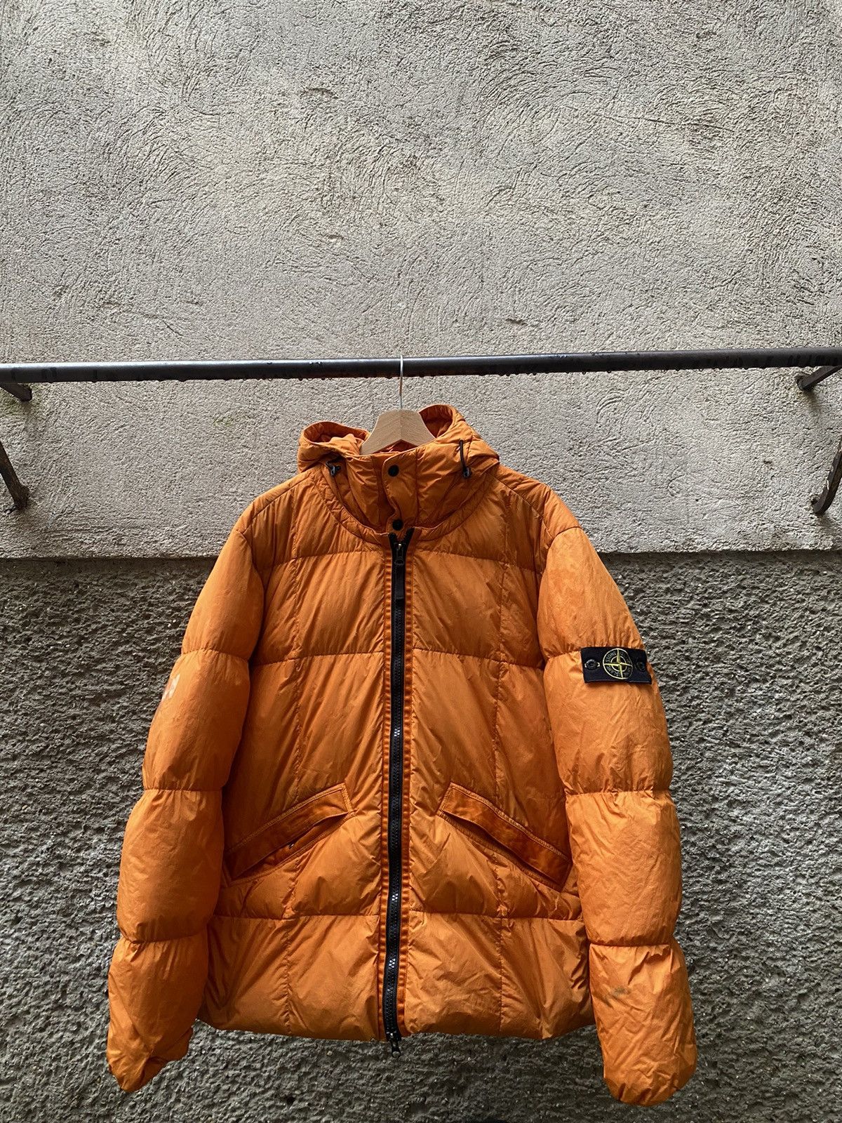 Stone Island Stone Island Crinkle Reps Puffer Jacket Size US XL / EU 56 / 4 - 1 Thumbnail