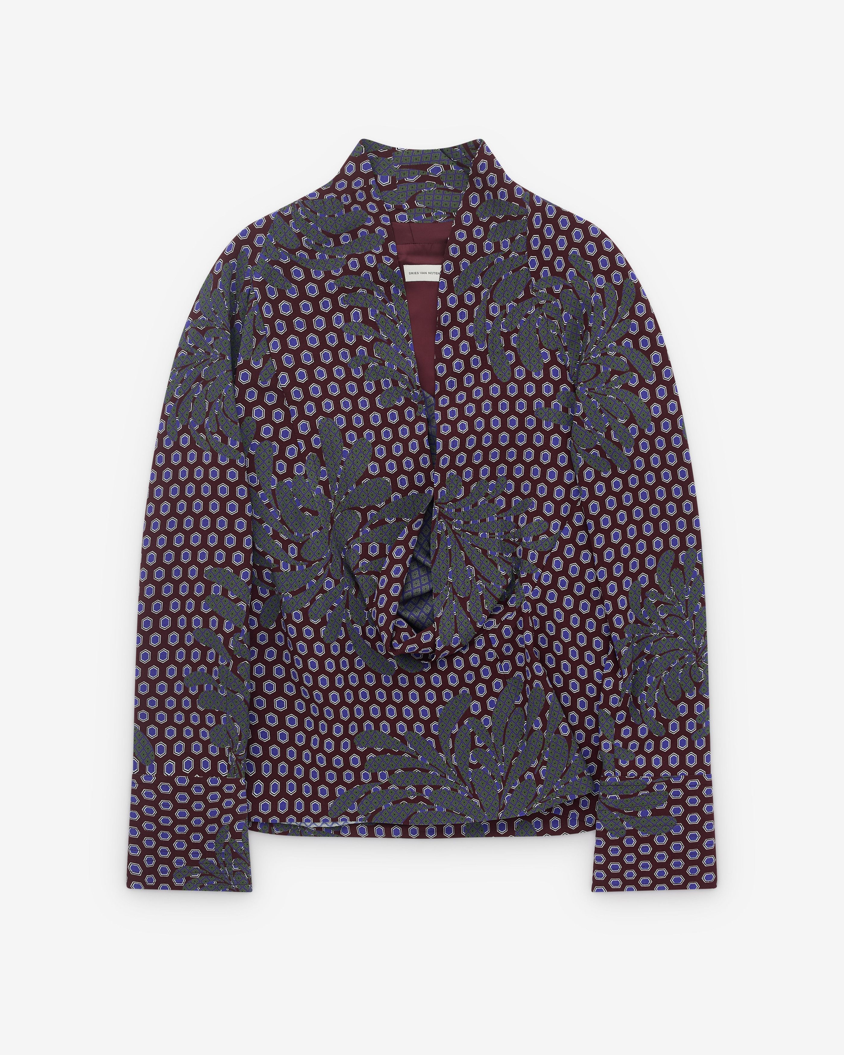 Dries Van Noten Dries Van Noten - Women’s Collarless Shirt -, Women's
