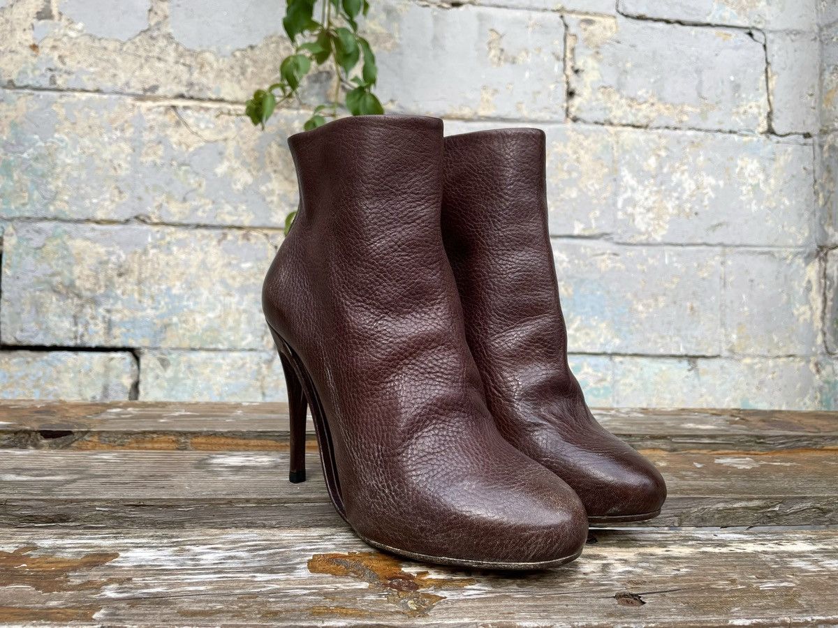 Maison Margiela Maison Martin Margiela 22 Brown Leather Boots Size US 8 / IT 38 - 2 Thumbnail