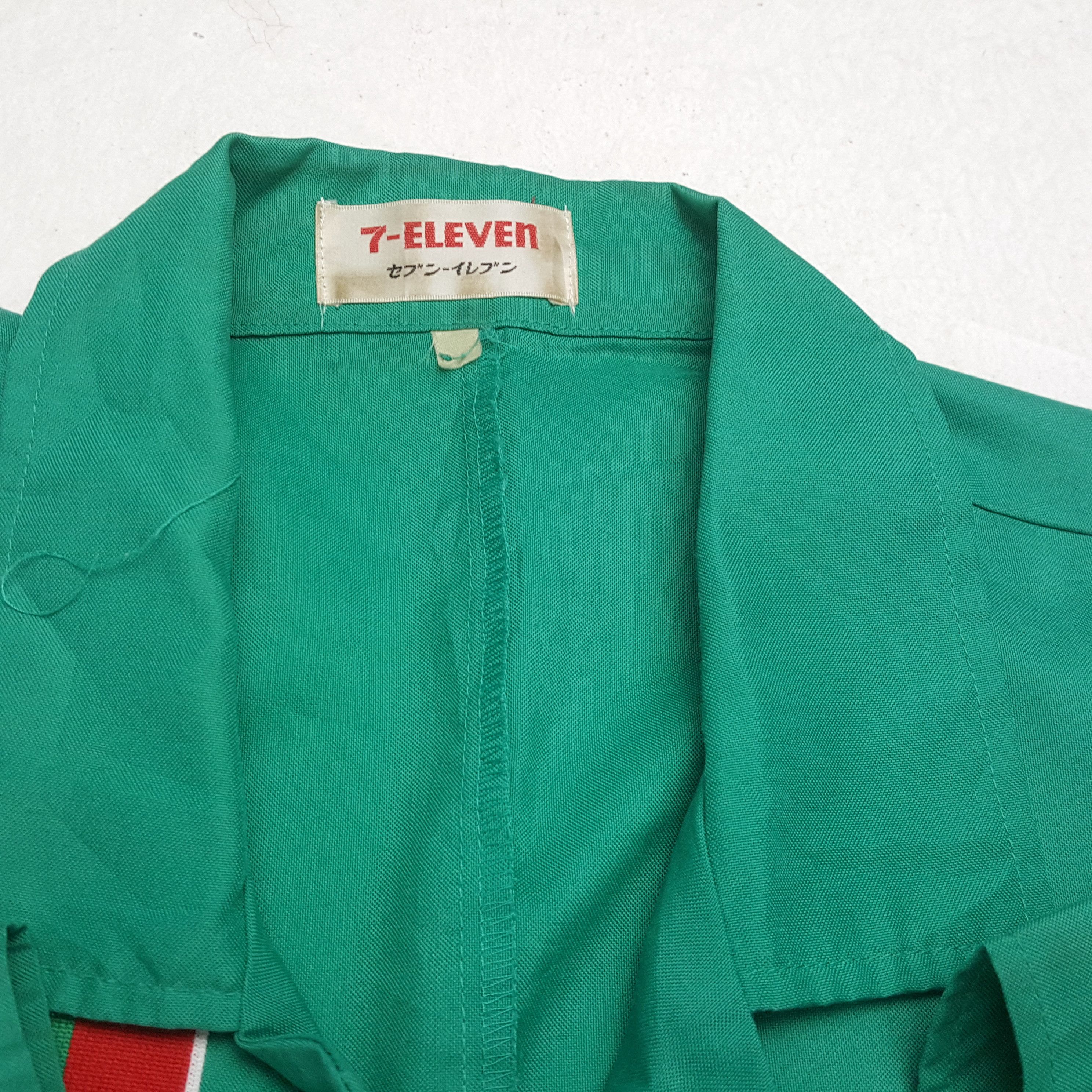 Japanese Brand × Vintage Vintage 7-ELEVEn Japanese Workers Uniform Shirt Jacket Size US L / EU 52-54 / 3 - 10 Thumbnail