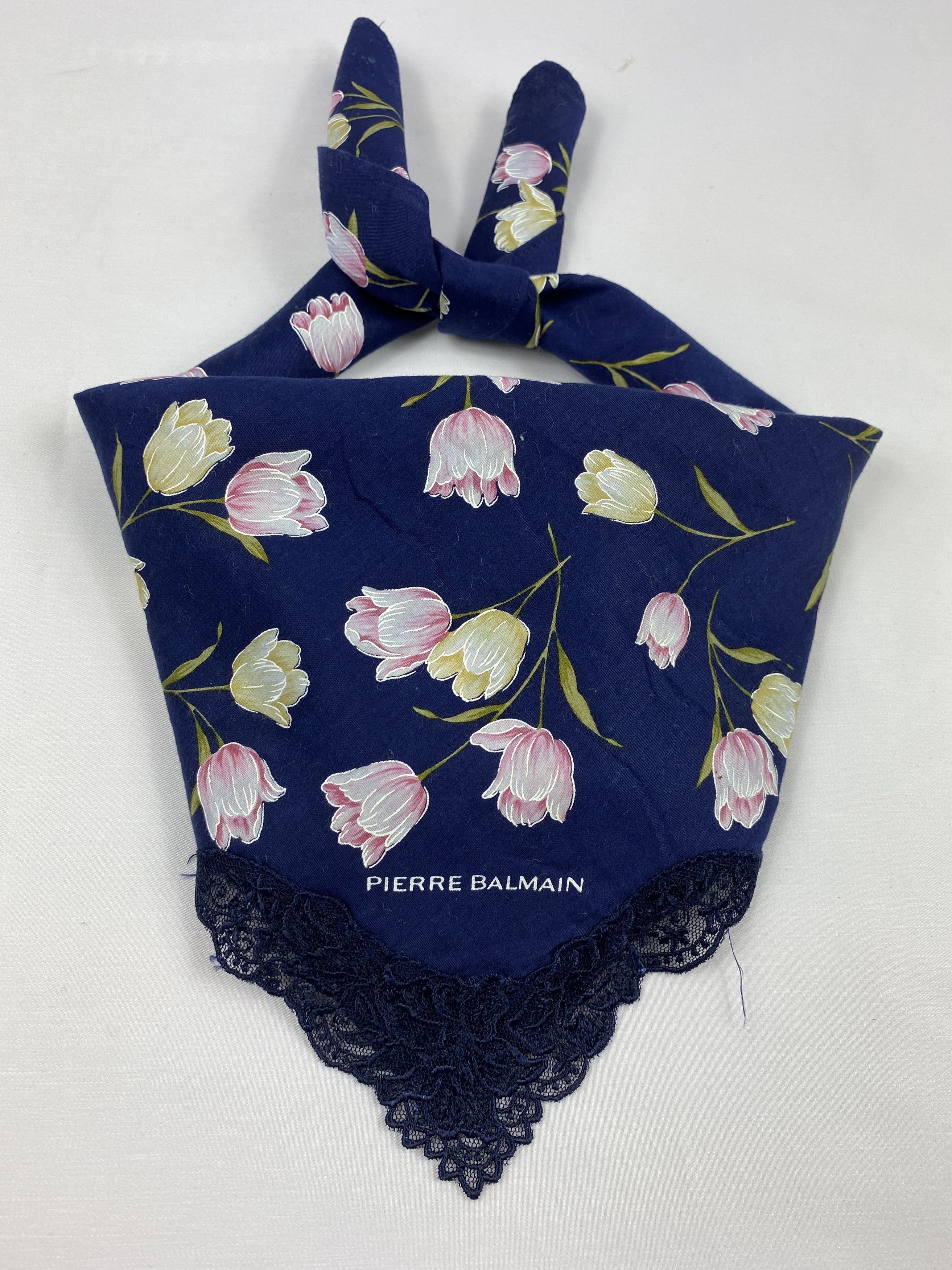 Pierre Balmain × Vintage Pierre Balmain Handkerchief / Bandana / Neckerchief Size ONE SIZE - 1 Thumbnail