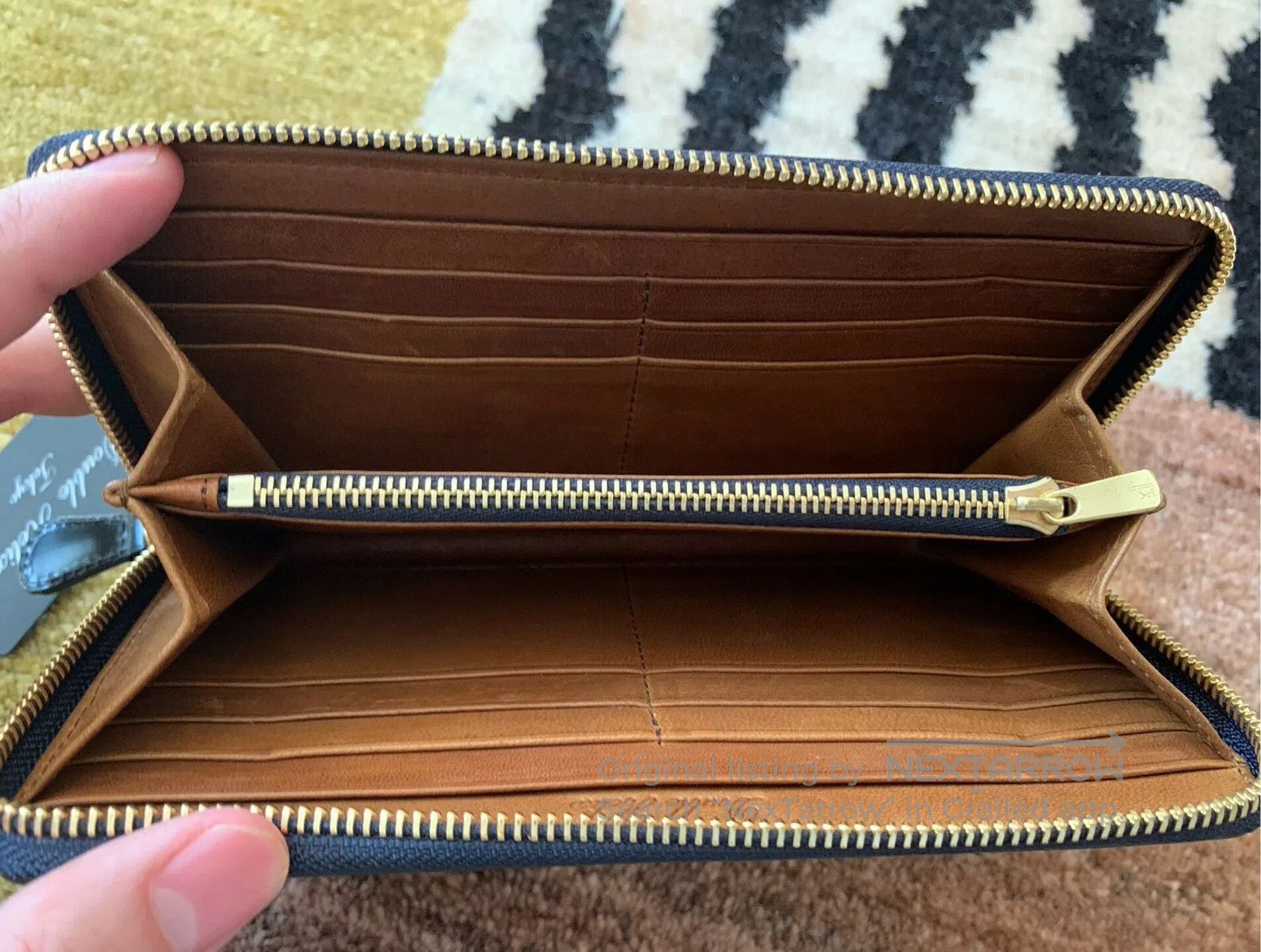 DOUBLE HELIX Double Helix Horsehide Vintage Long Wallet. Size ONE SIZE - 3 Thumbnail
