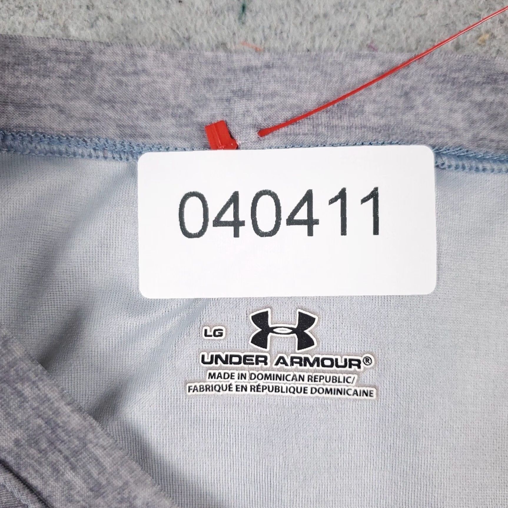 Under Armour Under Armour T Shirt Womens L Gray Casual Short Sleeve Crew Neck Logo Basic Outdoor Modern Reg Size L / US 10 / IT 46 - 7 Thumbnail