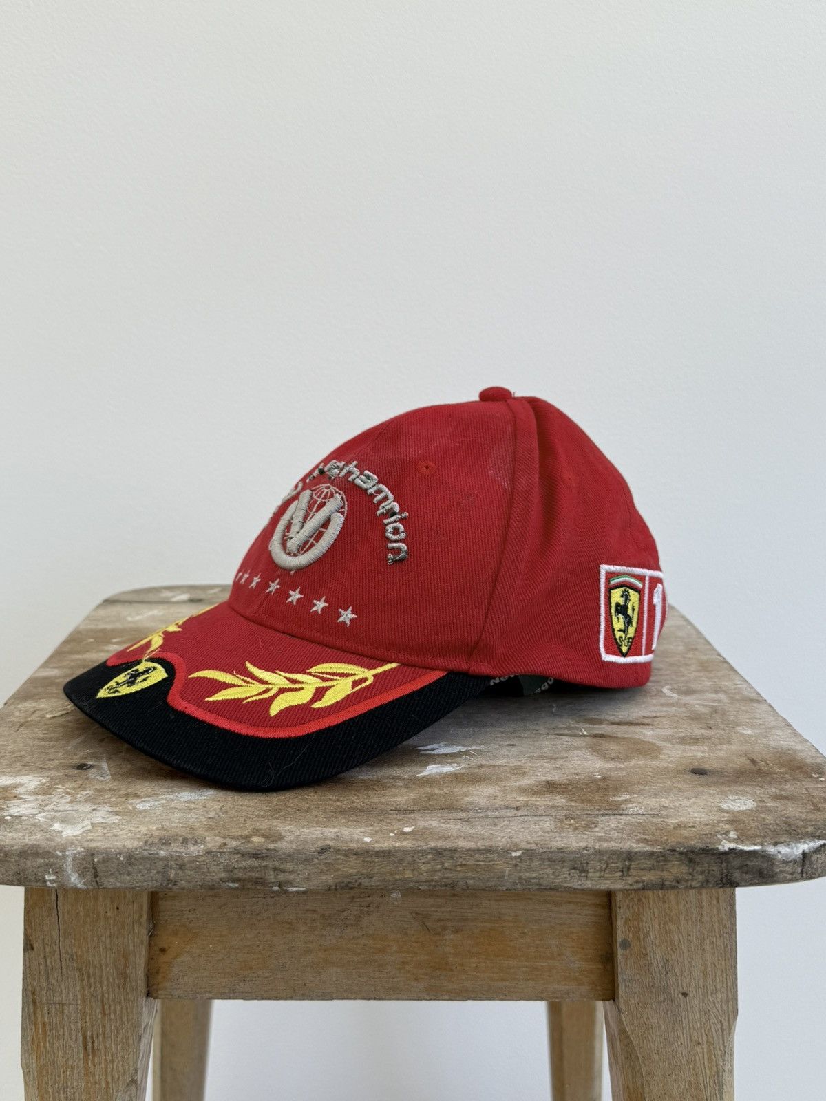 Ferrari Vintage Ferrari Marlboro Michael Schumacher Cap Hat Size ONE SIZE - 8 Thumbnail