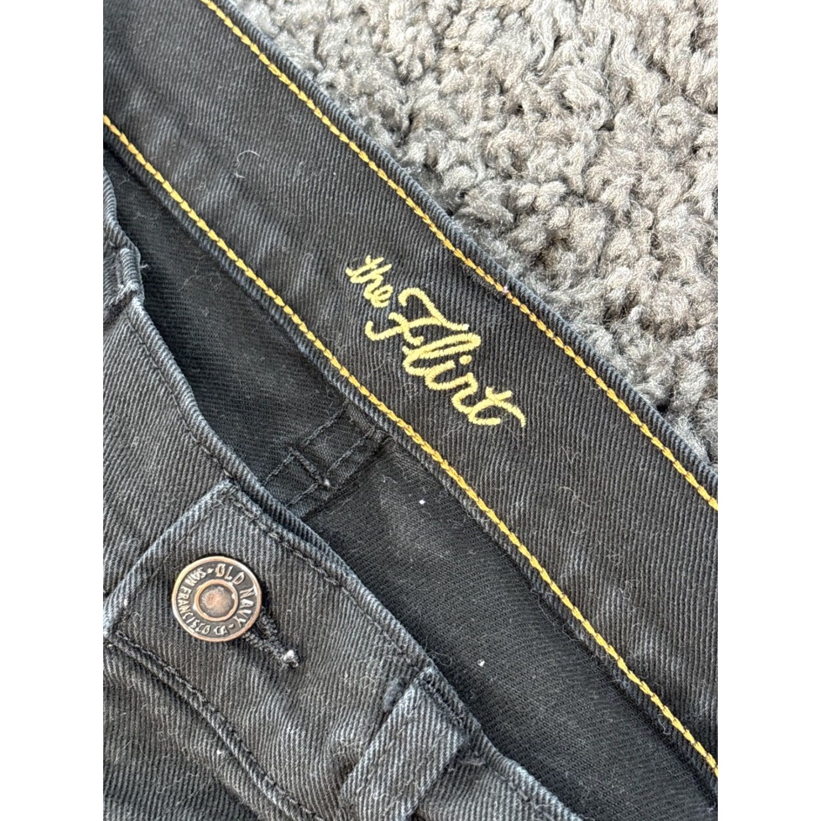 Old Navy VINTAGE Old Navy Womens Jeans 30x31 Flare Boot Denim Low Rise Blue 90s Retro Jeans Womens Size 30" / US 8 / IT 44 - 6 Thumbnail