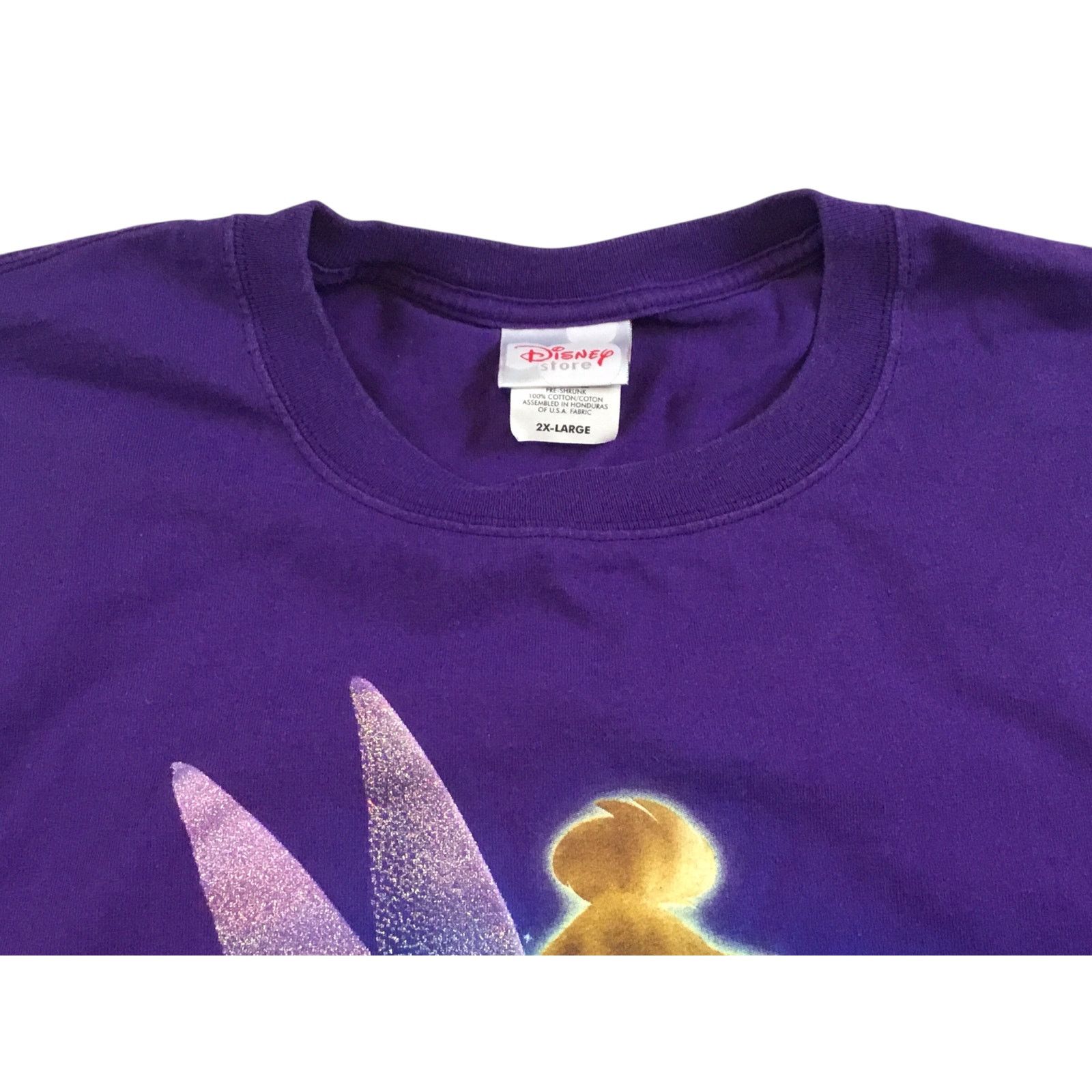 Disney Disney T-Shirt Purple Tinkerbell Believe Magic 2XL Sparkle Size XXL / US 16-18 / IT 52-54 - 1 Thumbnail
