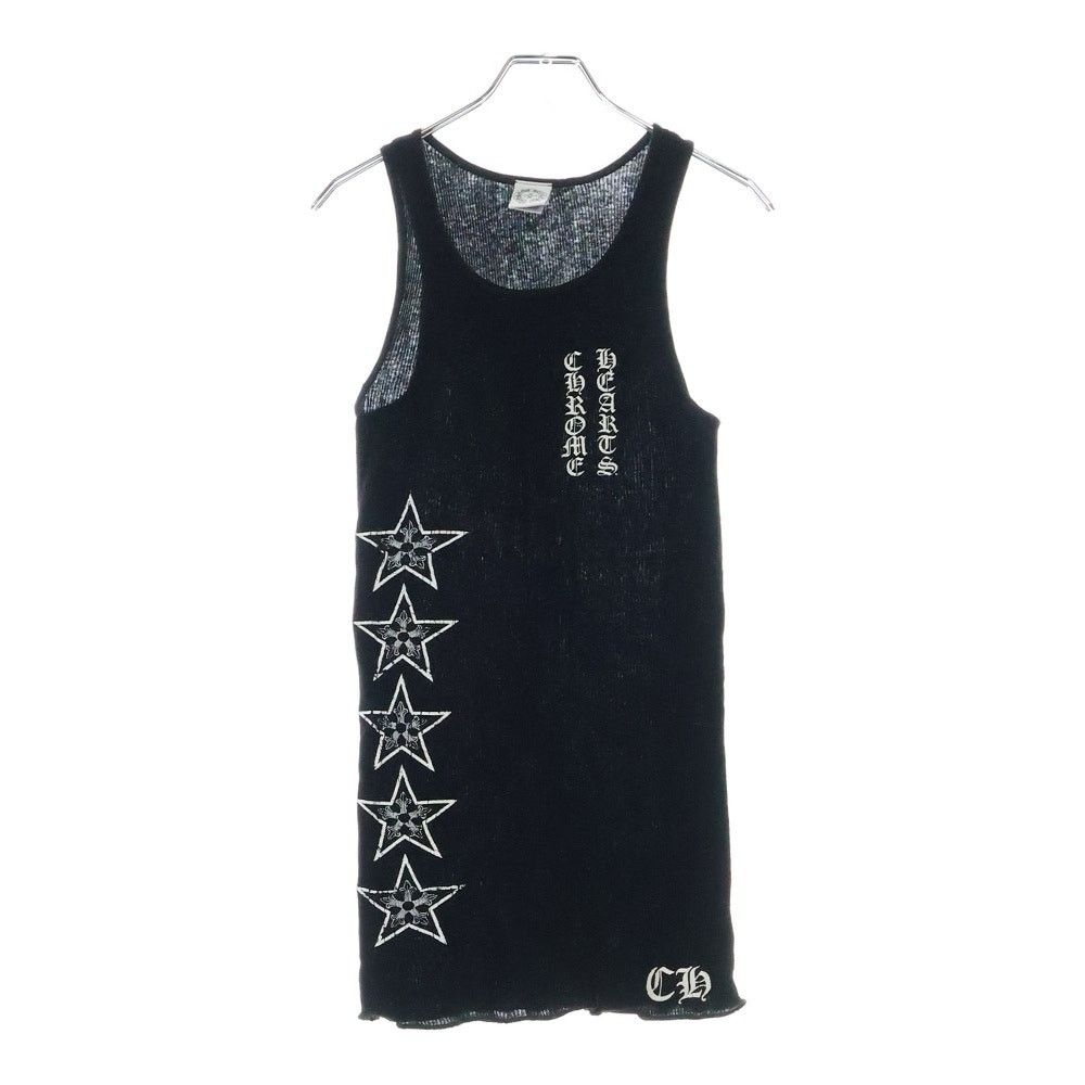 Chrome Hearts Star Print Back Scroll Tank Top