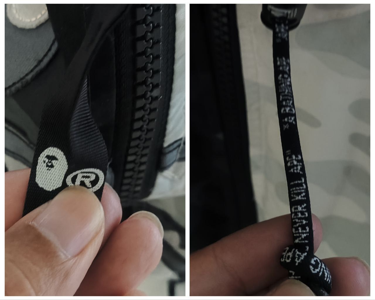 Bape × Neighborhood Bape x Neighborhood Down Shark Jacket Black/White Size US L / EU 52-54 / 3 - 4 Thumbnail