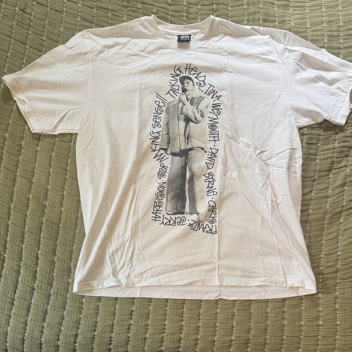 Stüssy Talking Heads Stop Making Sense Tee