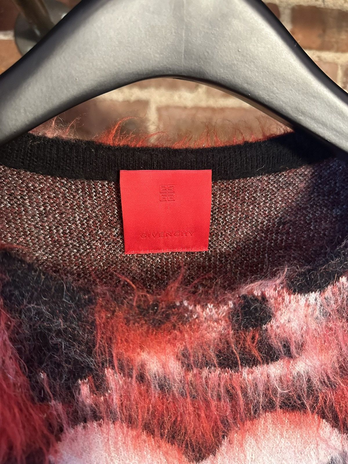 Chito × Givenchy SS/22 MMW Valentines Day Chito Collab Mohair Sweater Size US M / EU 48-50 / 2 - 4 Thumbnail