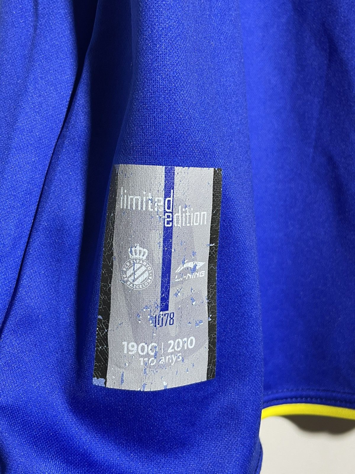 Other Espanyol Li-Ning 2010/11 Third Y2k Streetwear Football Shirt Size US XXL / EU 58 / 5 - 9 Thumbnail