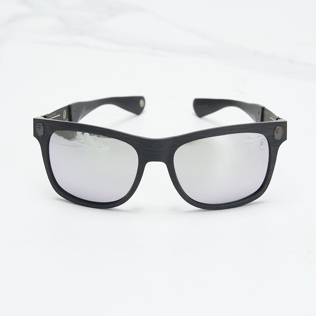 Bape Bape IC Co-Limited Men's Wooden Sunglasses Size ONE SIZE - 3 Thumbnail