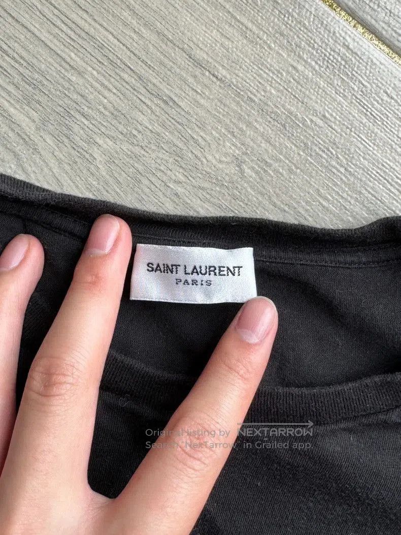 Saint Laurent Paris Saint Laurent Coconut Tree Short Sleeve T. Size US L / EU 52-54 / 3 - 3 Thumbnail