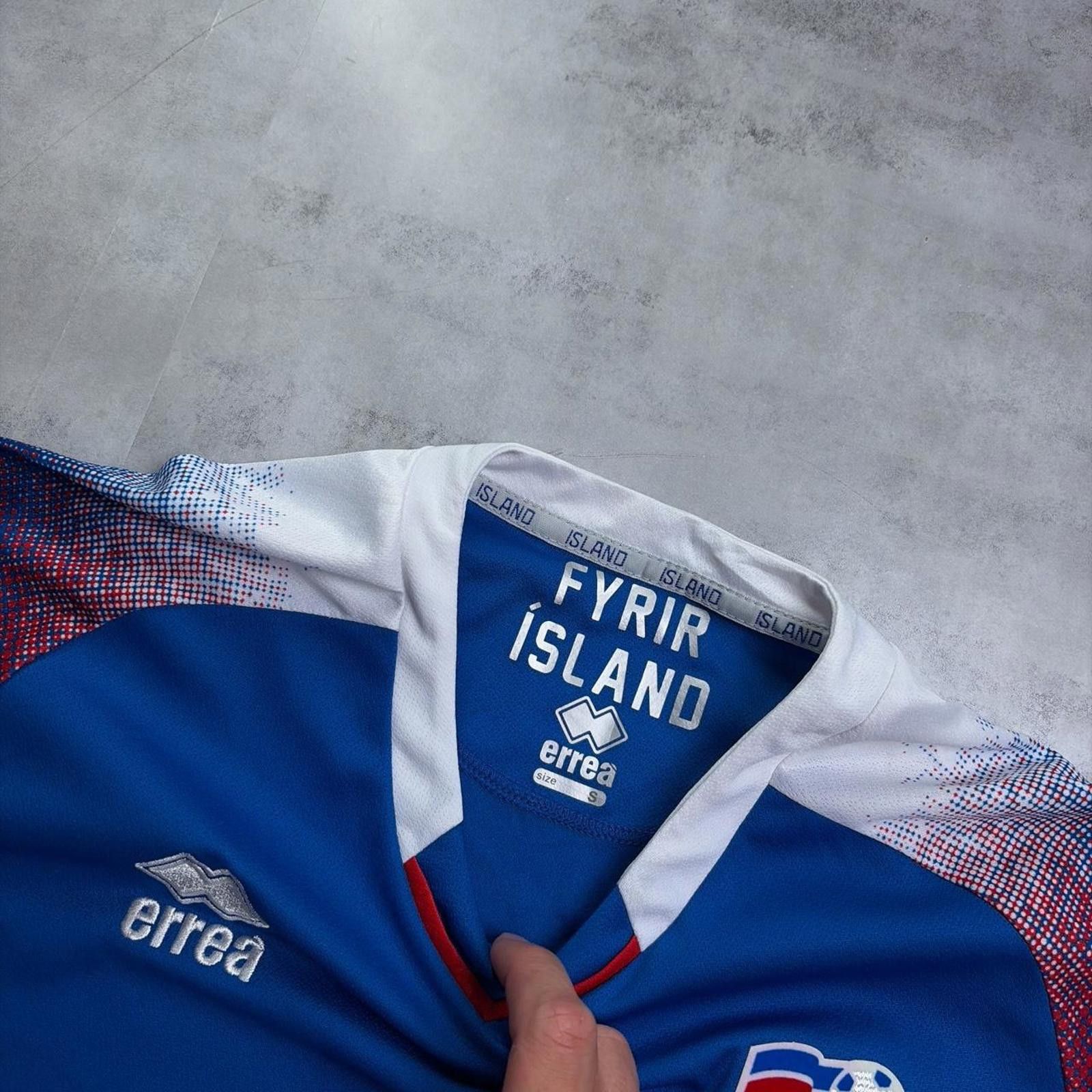 Errea Y2K Iceland KSI Errea Blue National Team Soccer Jersey Size US S / EU 44-46 / 1 - 6 Thumbnail
