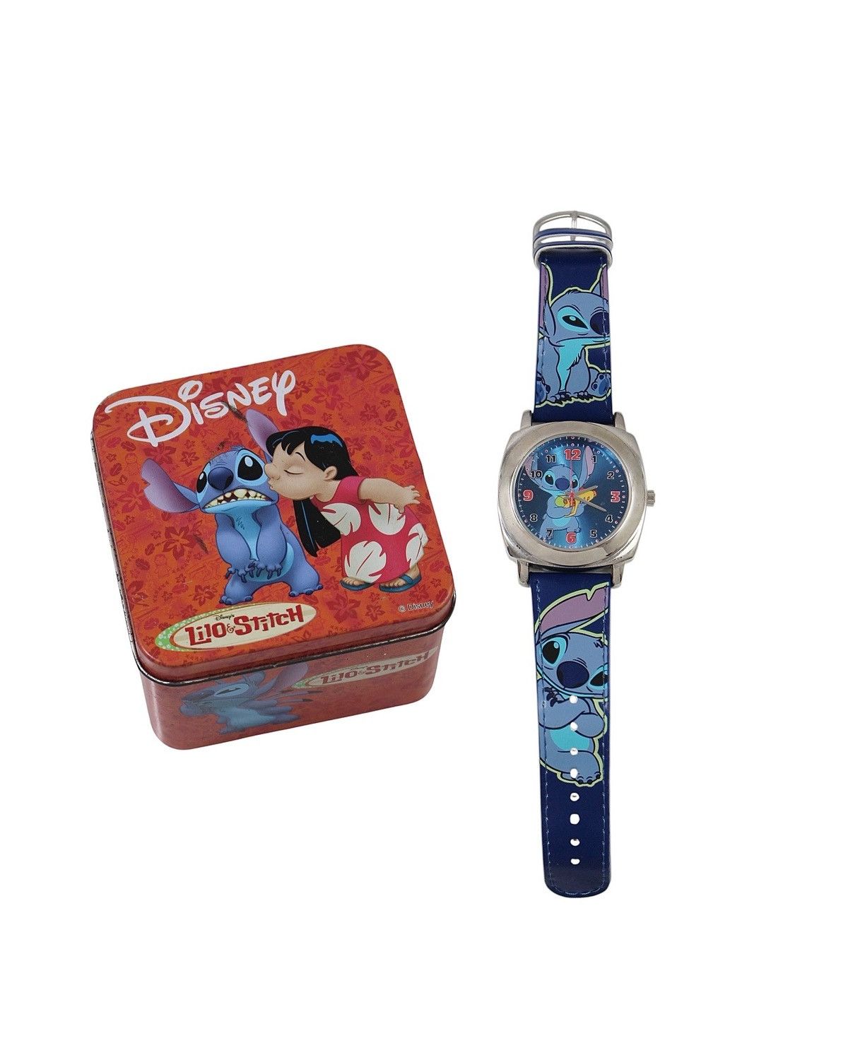 Disney 2000S DISNEY LILO & STITCH COLLECTIBLE WATCH WITH TIN CASE Size ONE SIZE - 1 Thumbnail
