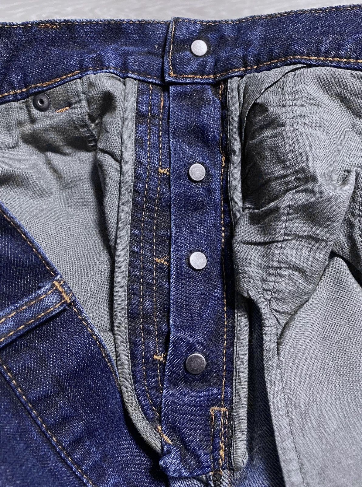 Maison Margiela Maison Martin Margiela ‘14 Main 10 Line Navy Slim Jean Denim Size US 34 / EU 50 - 22 Thumbnail