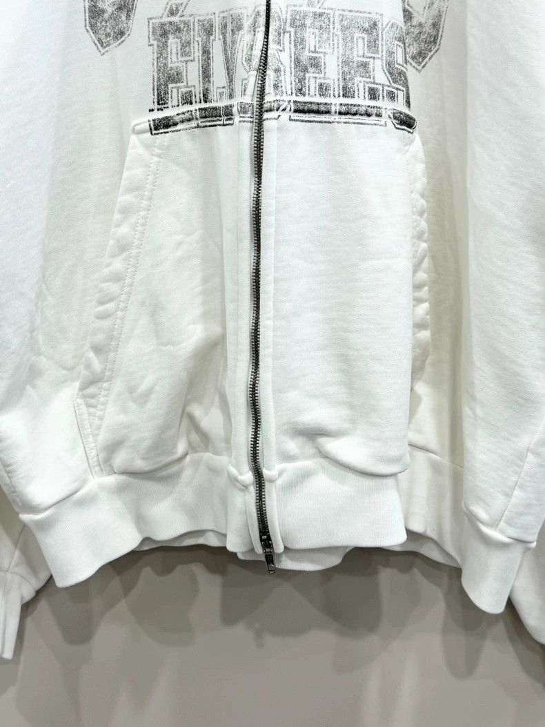 Balenciaga Balenciaga Letter Zip Hoodie 2504-Nextarrow Size US M / EU 48-50 / 2 - 4 Thumbnail