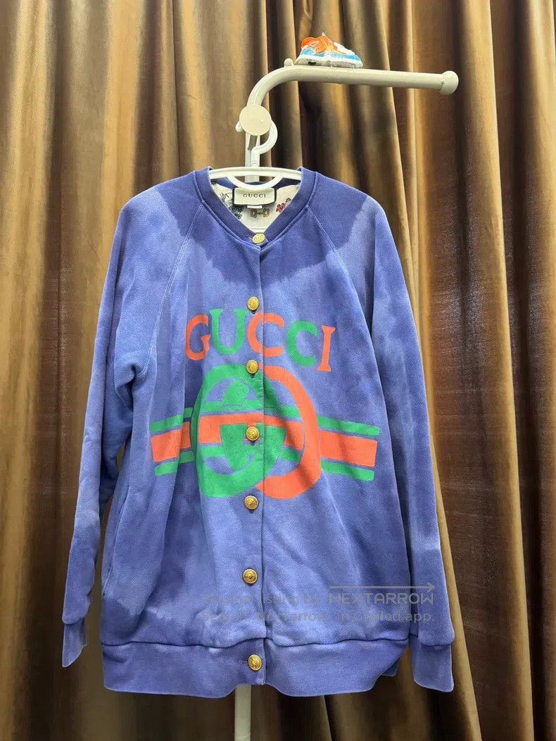 Gucci Gucci Tie-dyed double G striped jacket Size US XS / EU 42 / 0 - 1 Thumbnail