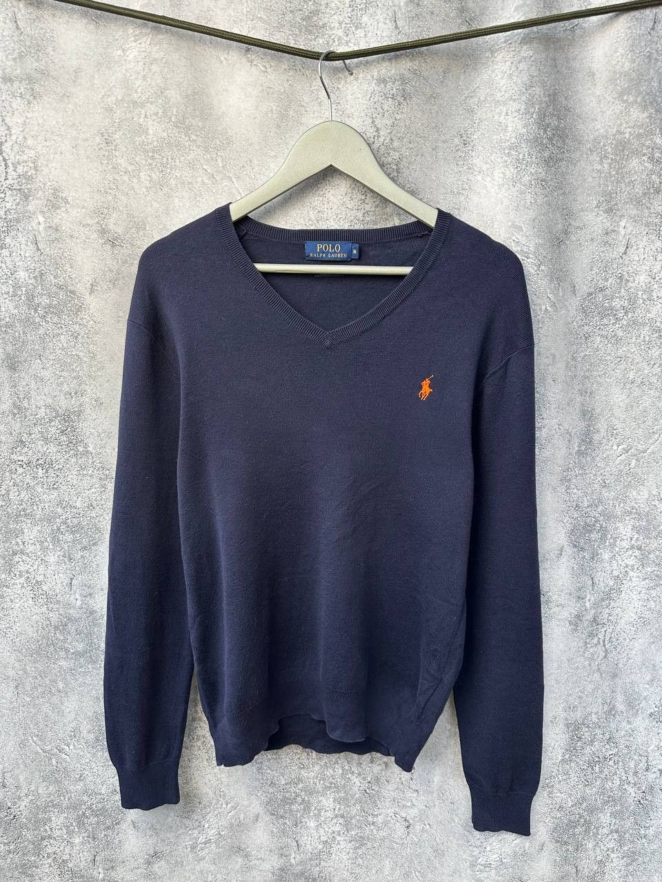 Polo Ralph Lauren Polo Ralph Lauren V-Neck Sweater Pima Cotton Slim Fit Size US M / EU 48-50 / 2 - 2 Thumbnail