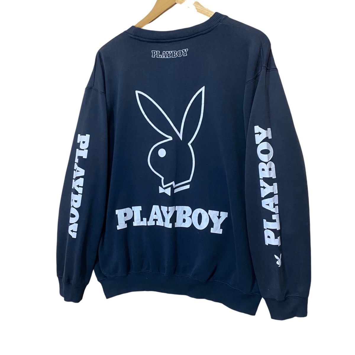 Playboy Vintage Playboy Big Logo Crewneck Sweatshirt Size US L / EU 52-54 / 3 - 3 Thumbnail