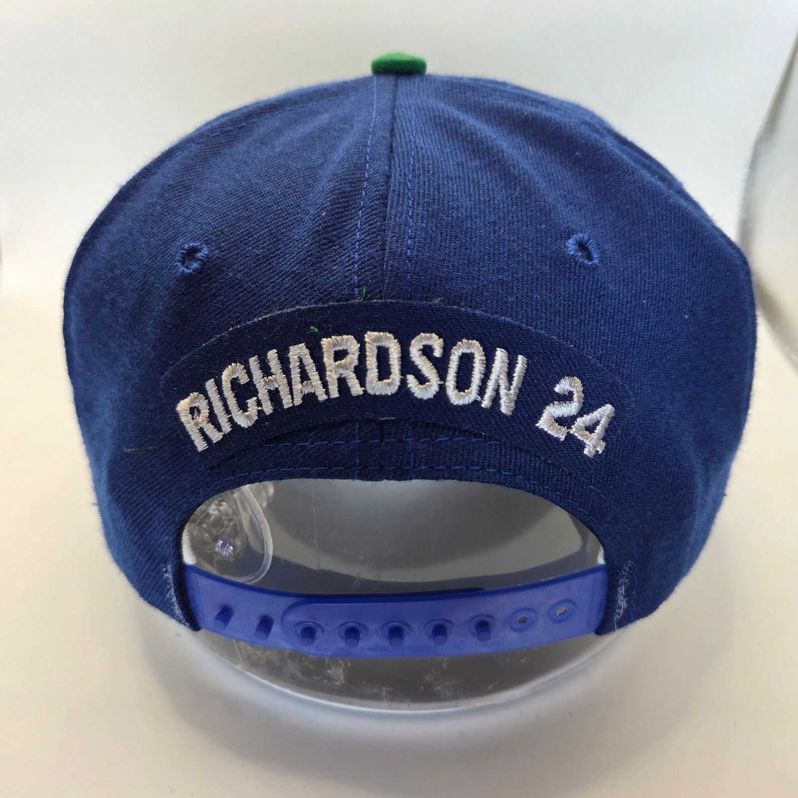 Vintage Vintage AJD MN Timberwolves Pooh Richardson 24 USA Hat 90s Size ONE SIZE - 3 Thumbnail