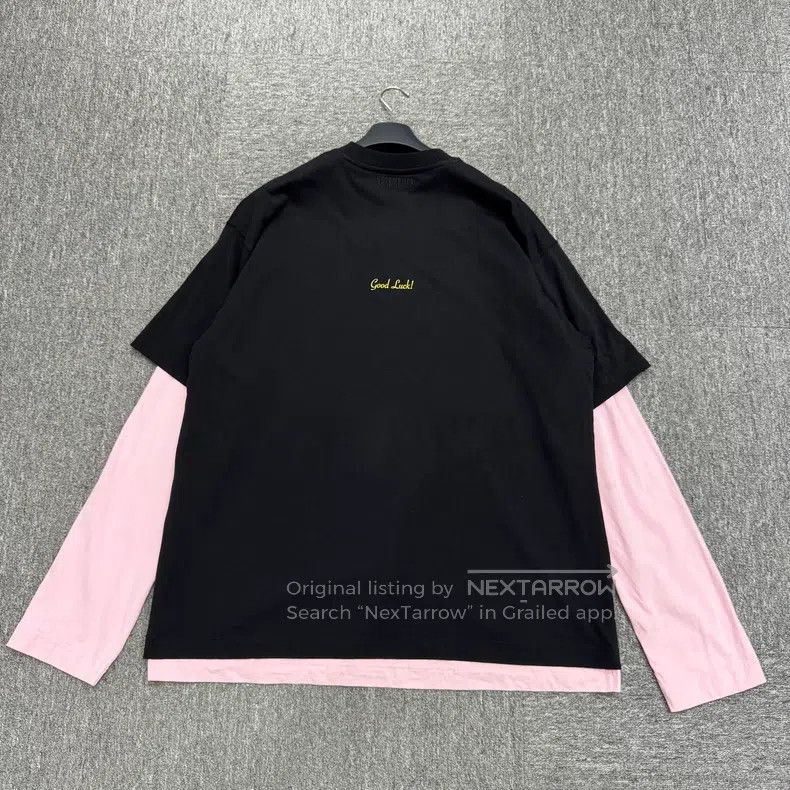 Vetements Vetements Pink Pig Fake Two-Piece Long Sleeve Size US XS / EU 42 / 0 - 5 Thumbnail