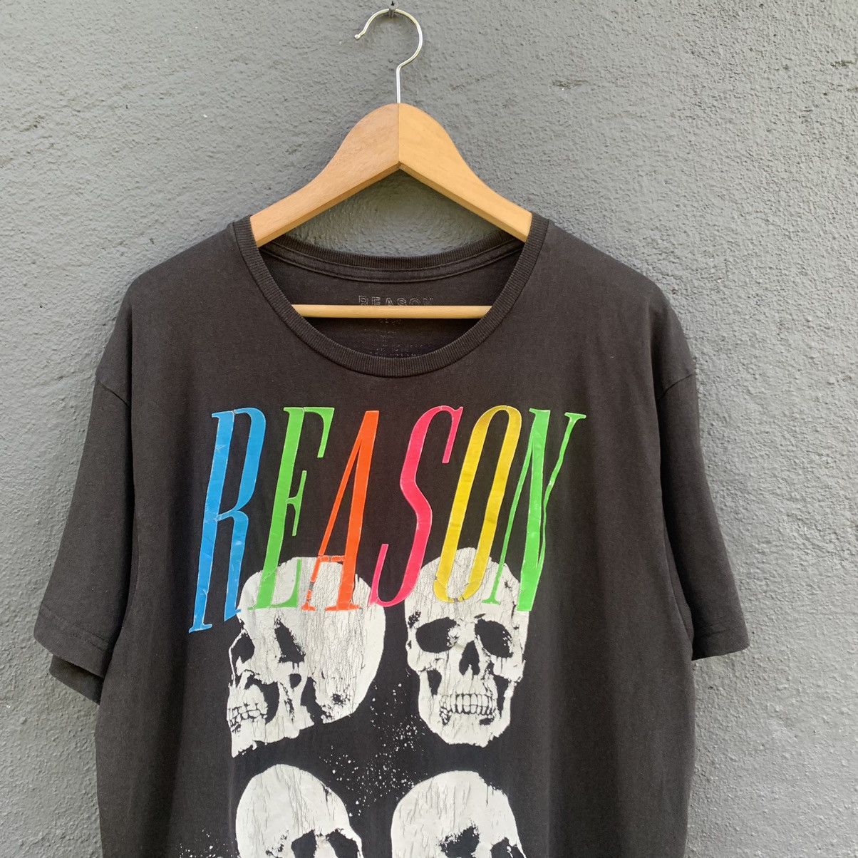 Reason Thrashed Faded Reason Skull Streetwear Shirt Size US L / EU 52-54 / 3 - 2 Thumbnail