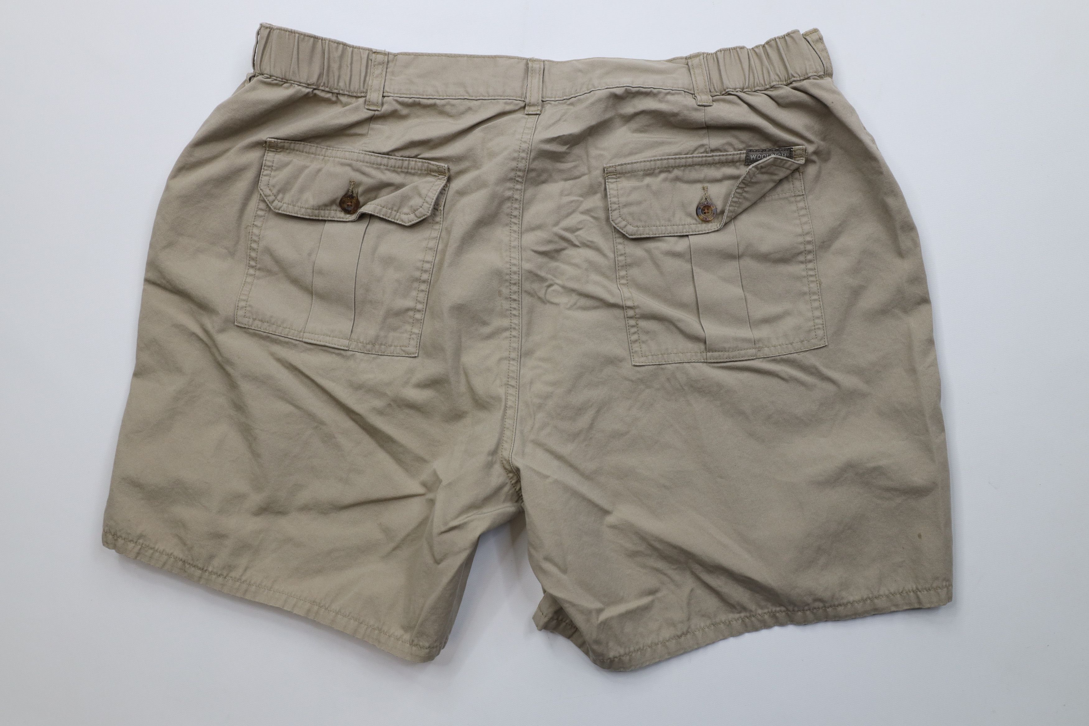 Woolrich Woolen Mills Vintage 90s Woolrich Above Knee Trekking Hiking Shorts Beige Size US 38 / EU 54 - 7 Thumbnail