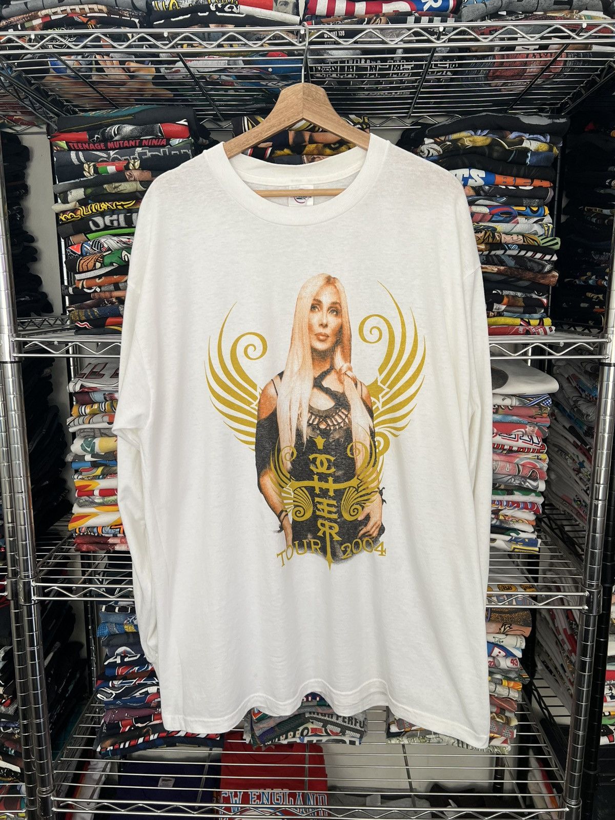 Band Tees 2004 Cher Farewell Tour Tee Size US XL / EU 56 / 4 - 1 Thumbnail