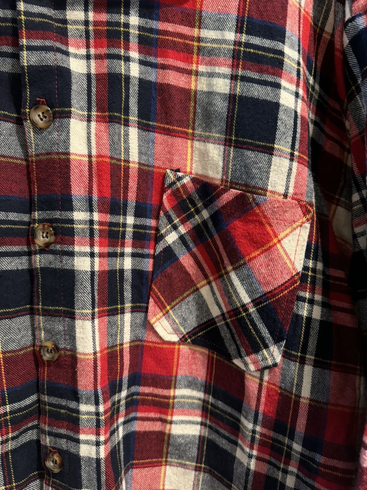 Richie Le Collection Richie Le Collection Flannel Plaid Button Up Shirt Small Size US S / EU 44-46 / 1 - 2 Thumbnail