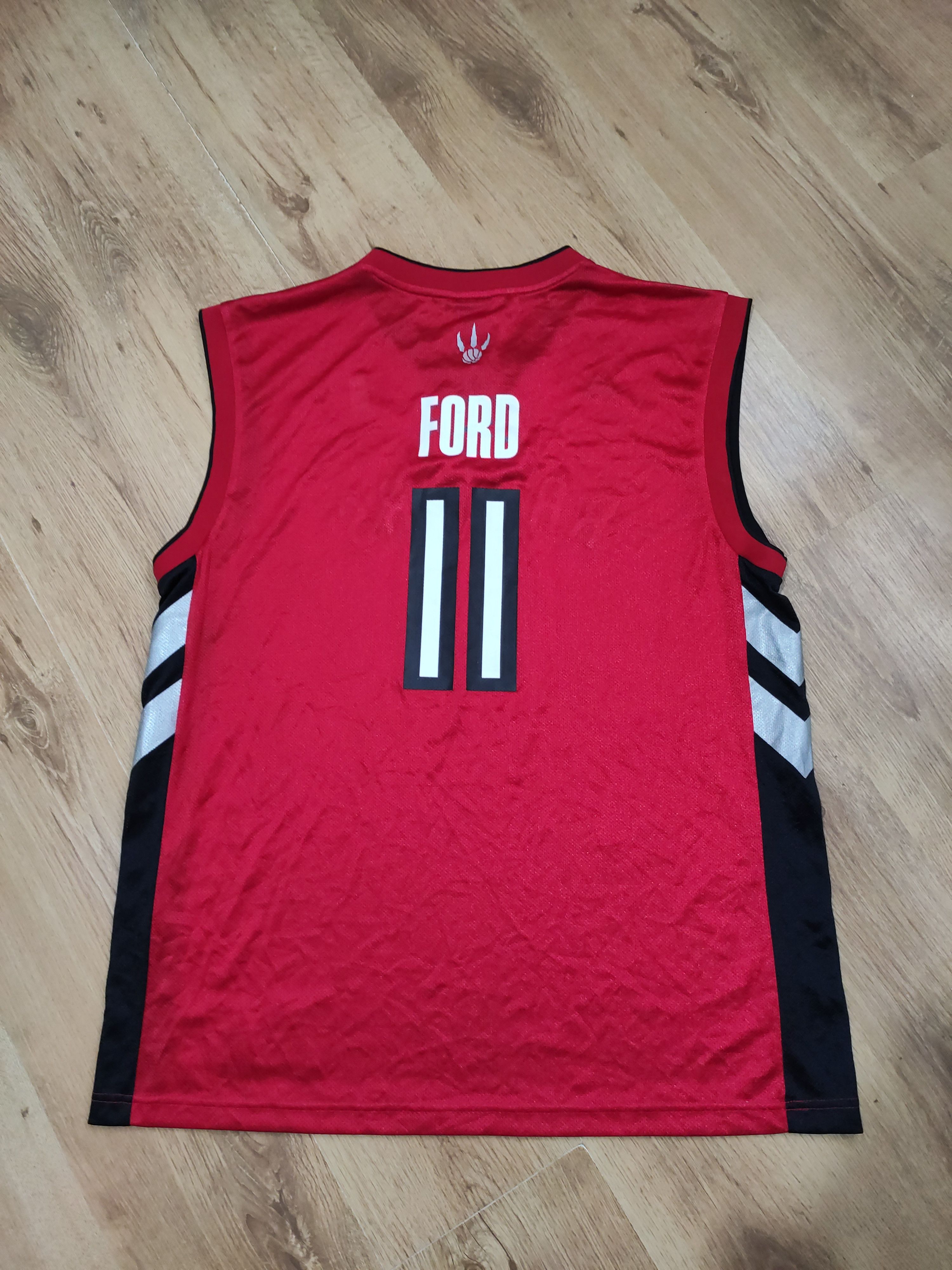 NBA Adidas Toronto Raptors T.J. Ford #11 Jersey Men Size XL