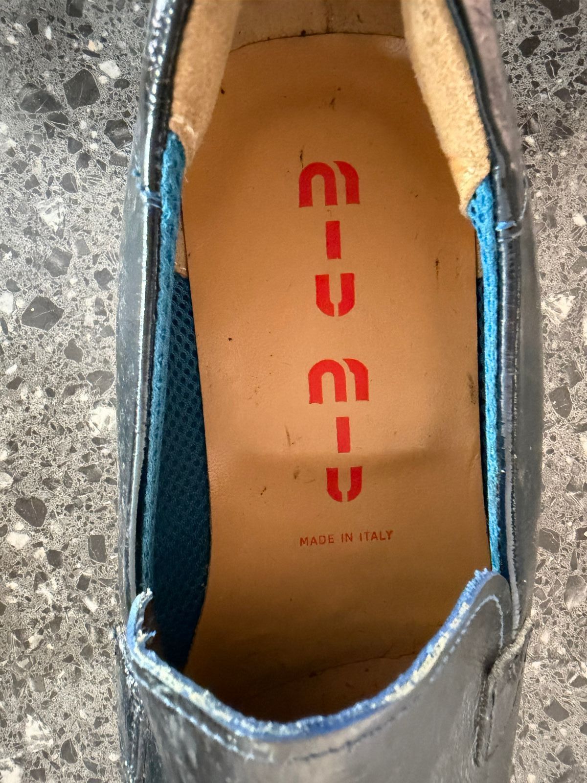 Miu Miu 90s Miu Miu Vintage Prada Square Plaid Loafers Sz 7.5 UK Size US 8.5 / EU 41-42 - 9 Thumbnail
