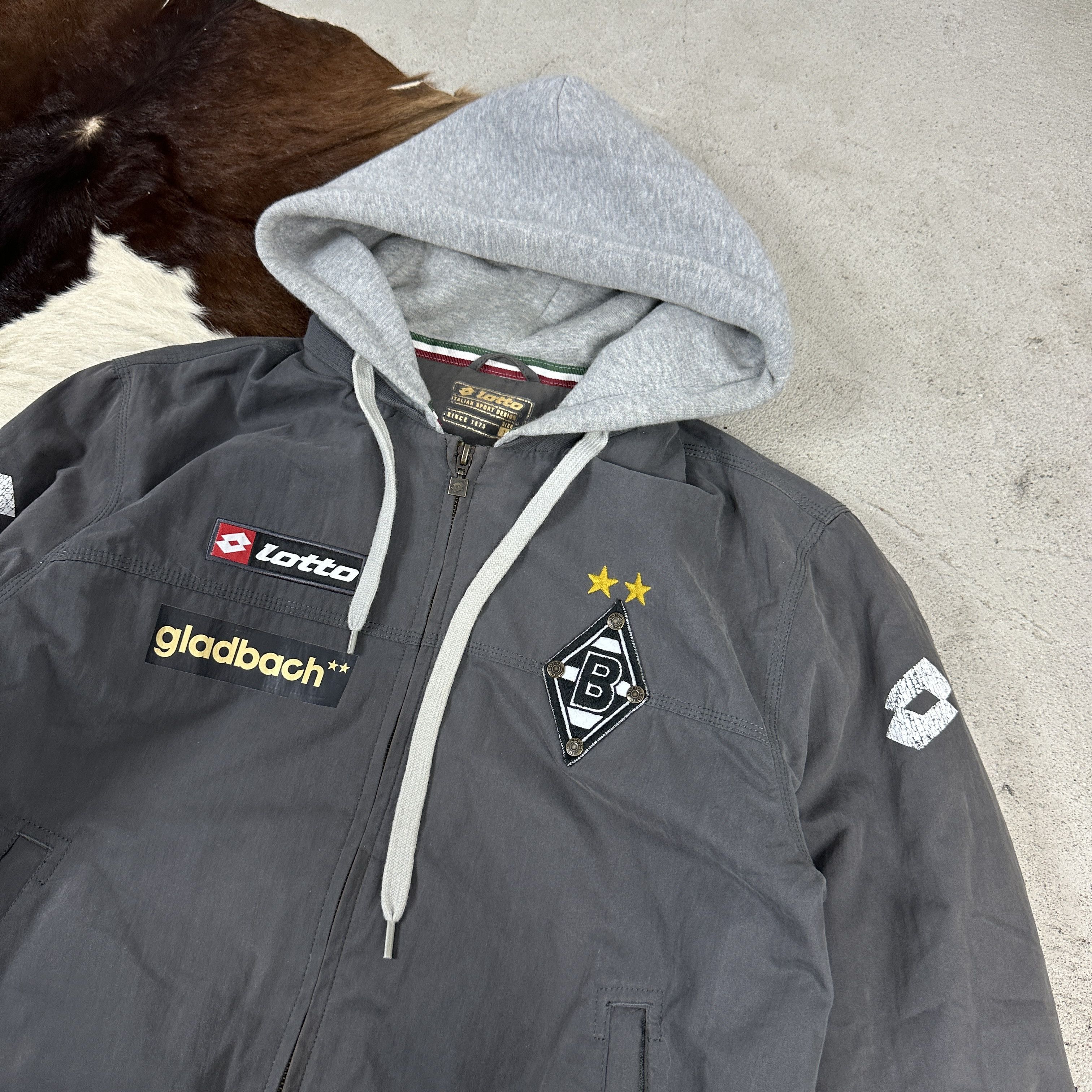 Vintage Vintage Streetwear Borussia Monchengladbach Hoodie Jacket Size US L / EU 52-54 / 3 - 2 Thumbnail