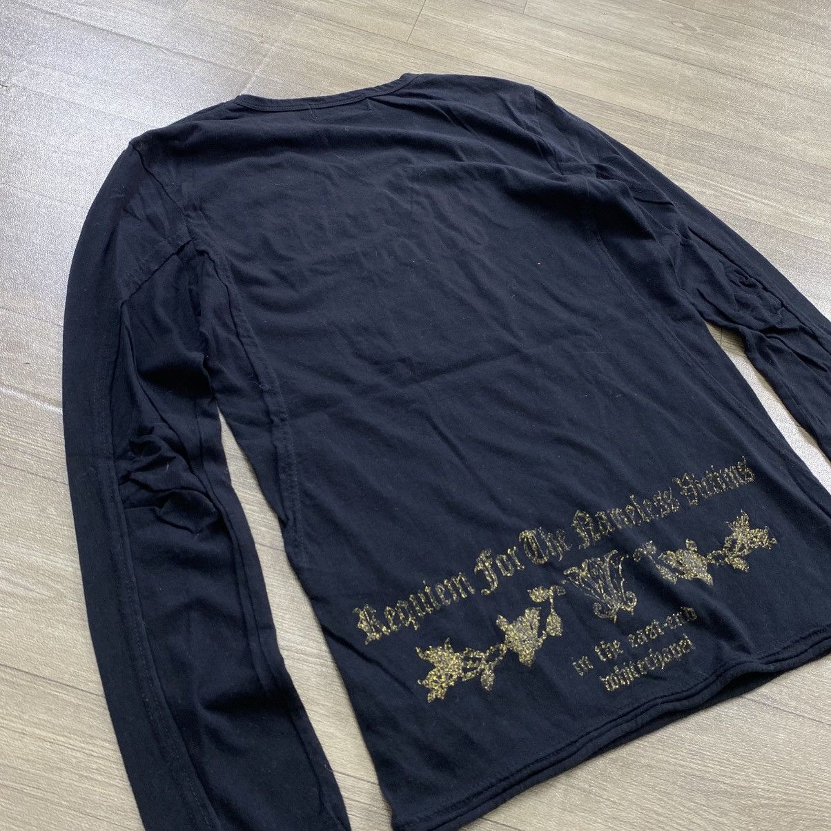 14th Addiction 2000s Johnny Wolf Gothic Skulls Punk Lgb Style Longsleeve Size S / US 4 / IT 40 - 12 Thumbnail