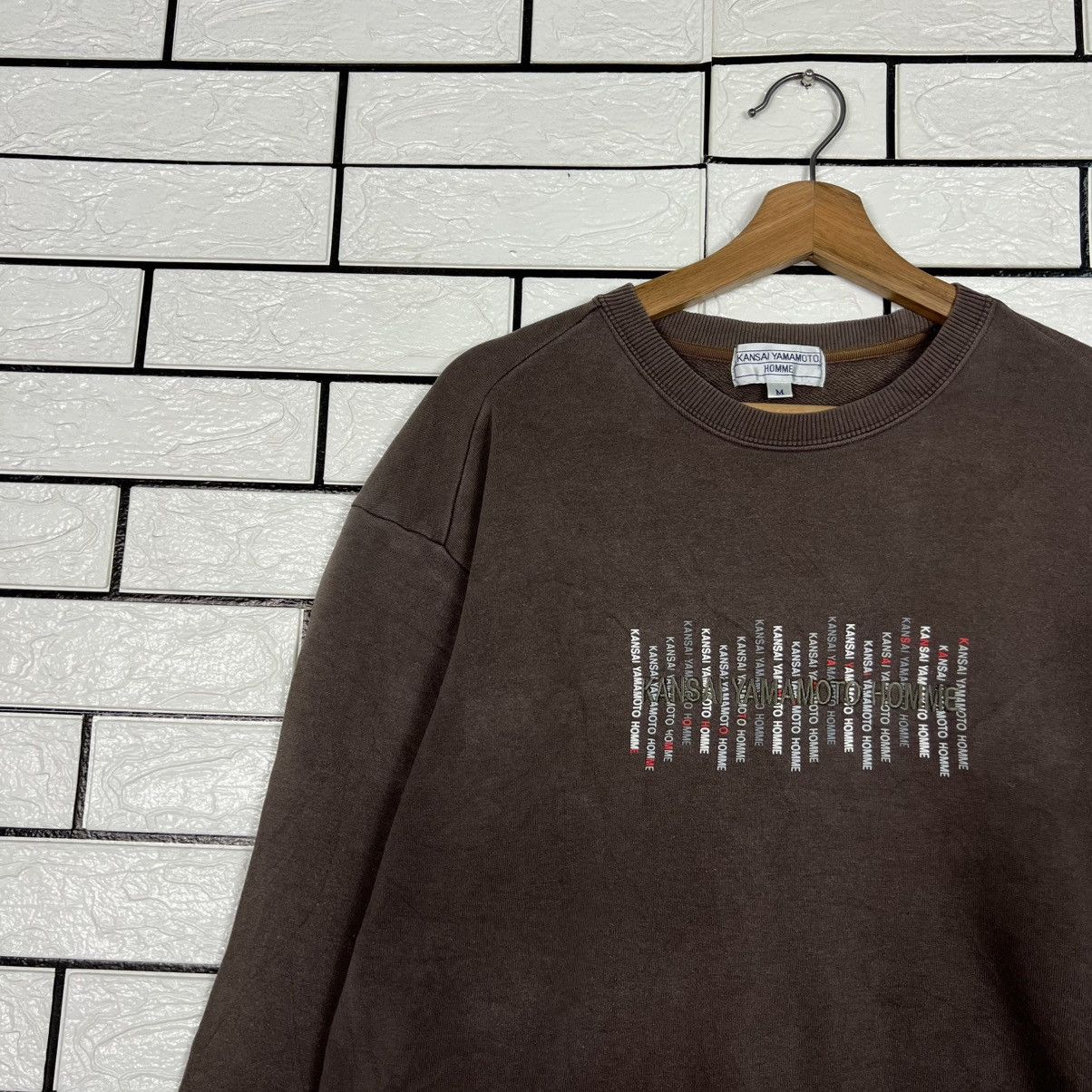 Kansai Yamamoto KANSAI YAMAMOTO HOMME Crewneck Sweatshirt #4229-C193 Size US M / EU 48-50 / 2 - 4 Thumbnail