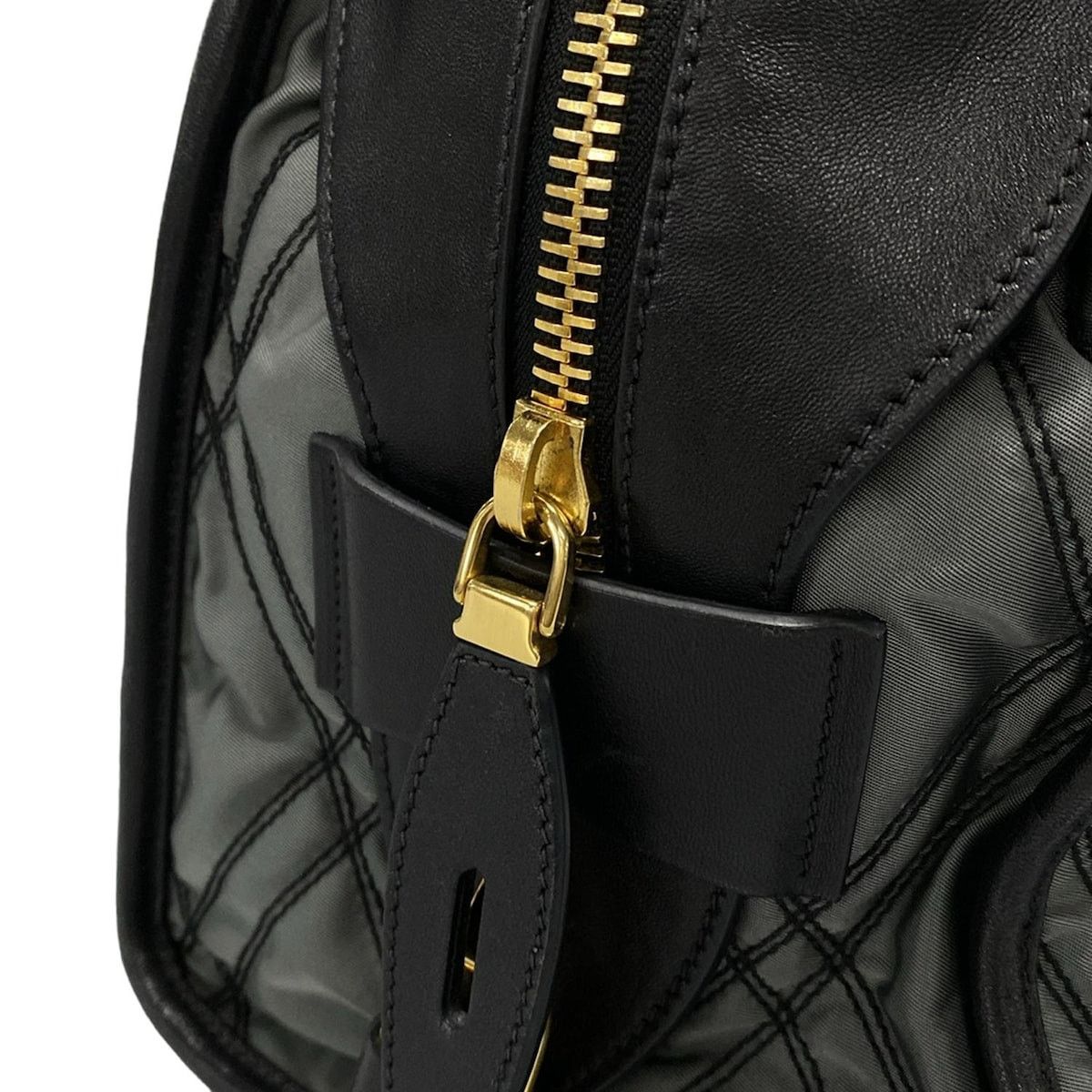 Prada PRADA Graphic Quilt Handbag 1BB027 Size ONE SIZE - 16 Thumbnail