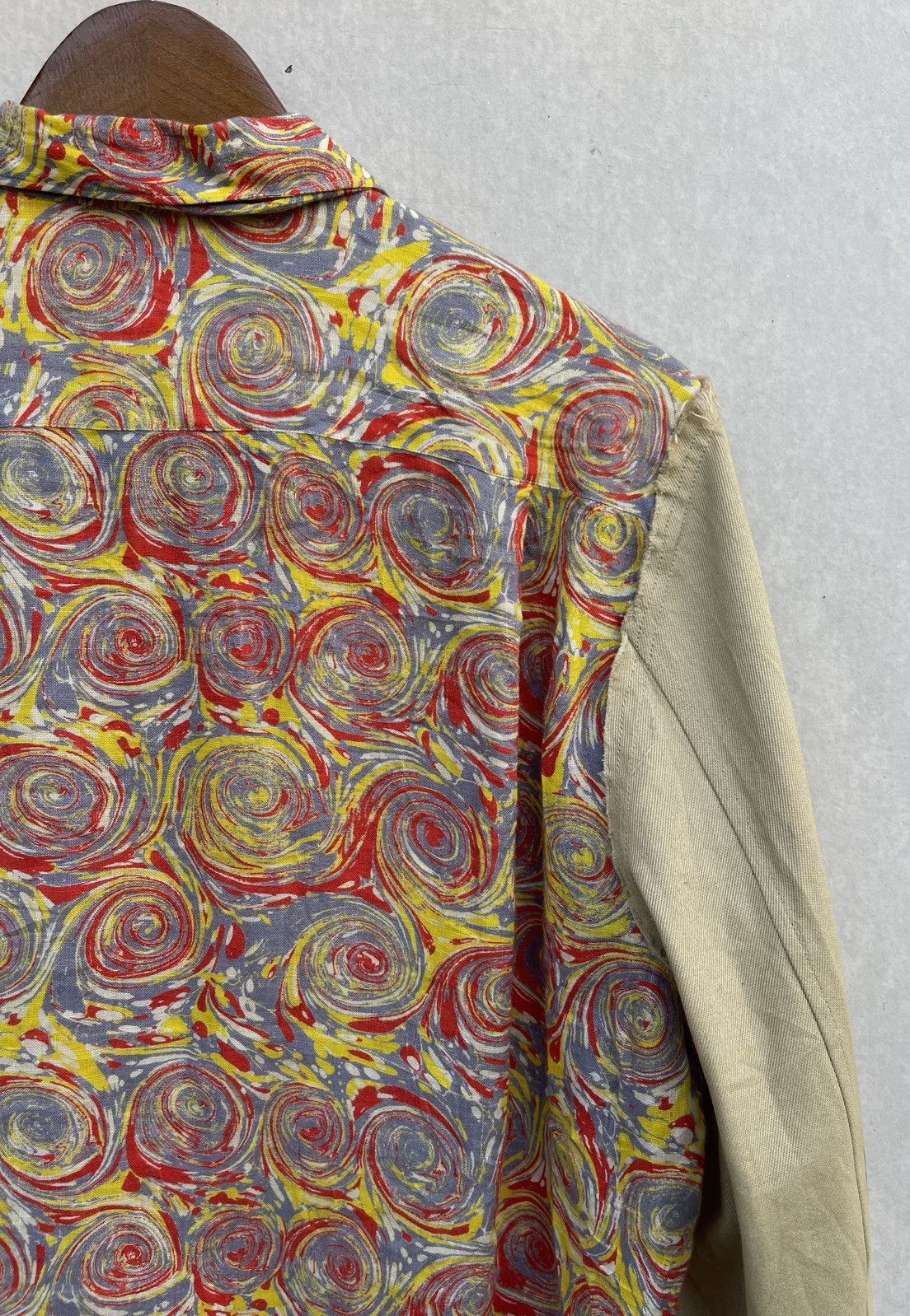 Comme des Garcons SHIRT 🔥 S/S 2015 COMME des GARCONS "FUCKING YOUNG" HYBRID SHIRT Size US M / EU 48-50 / 2 - 13 Thumbnail