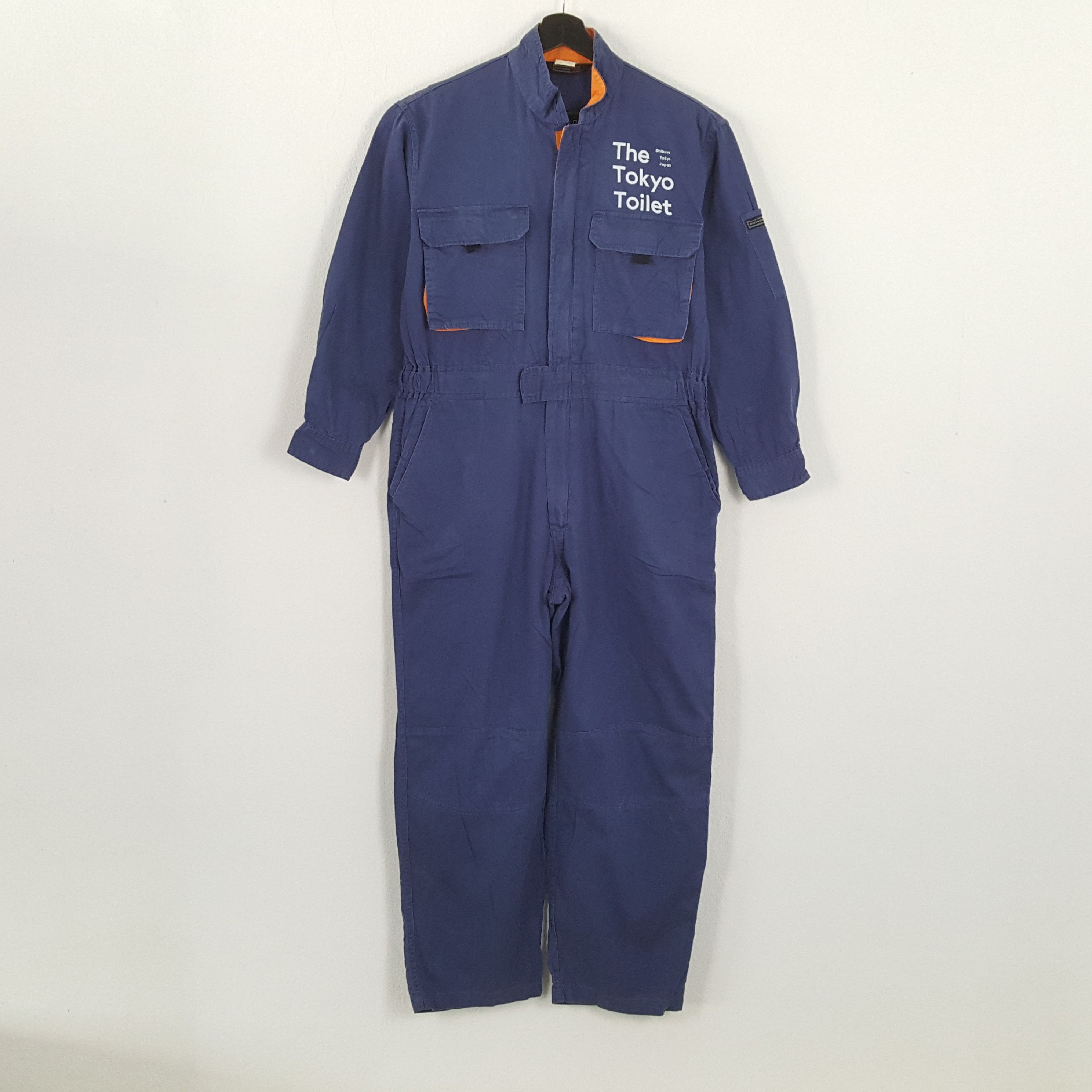Japanese Brand × Vintage THE TOKYO TOILET Japanese Style Custom Art Coverall Jacket Size US M / EU 48-50 / 2 - 4 Thumbnail