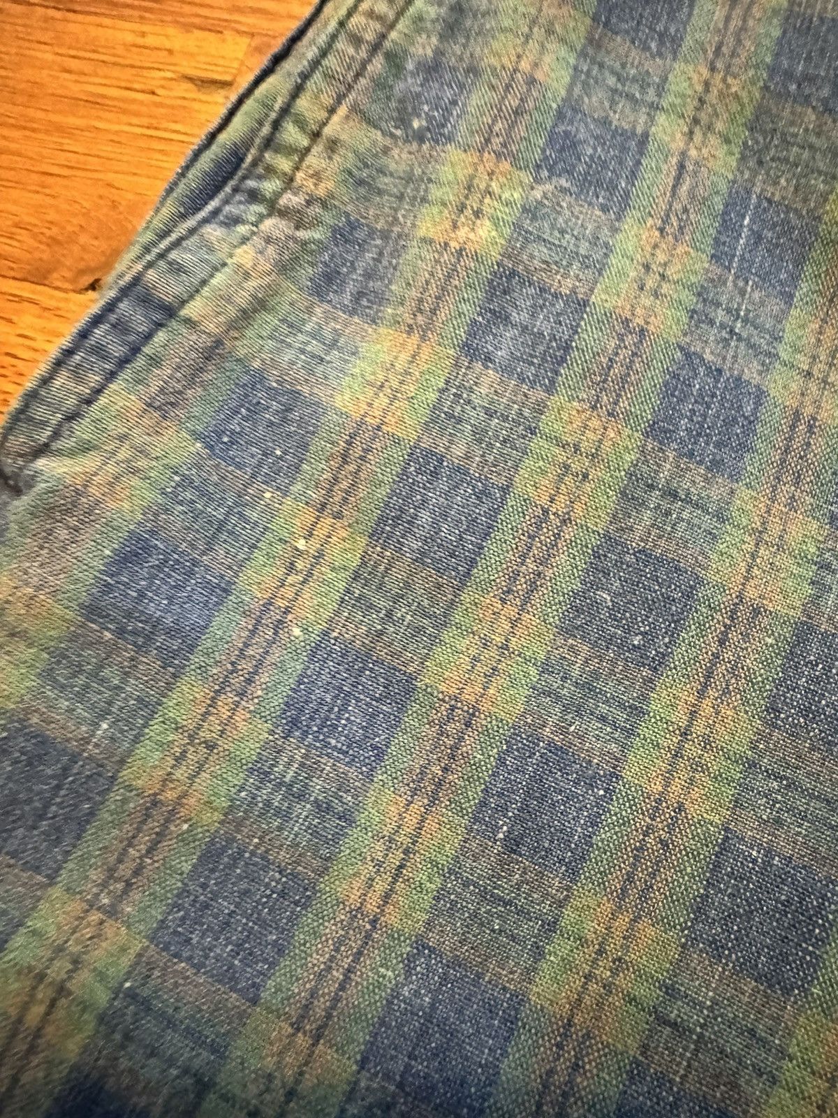 Vintage Britches Flannel Shorts Size US 32 / EU 48 - 4 Thumbnail