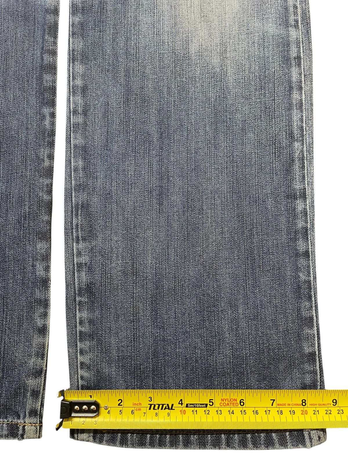 Replay Blue Faded Wash Avant Garde Style Loose Jeans