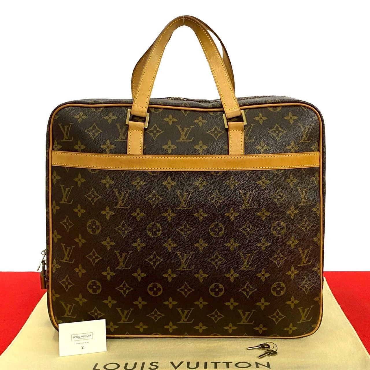 Louis Vuitton Louis Vuitton Handbag Brown Leather Size ONE SIZE - 1 Thumbnail