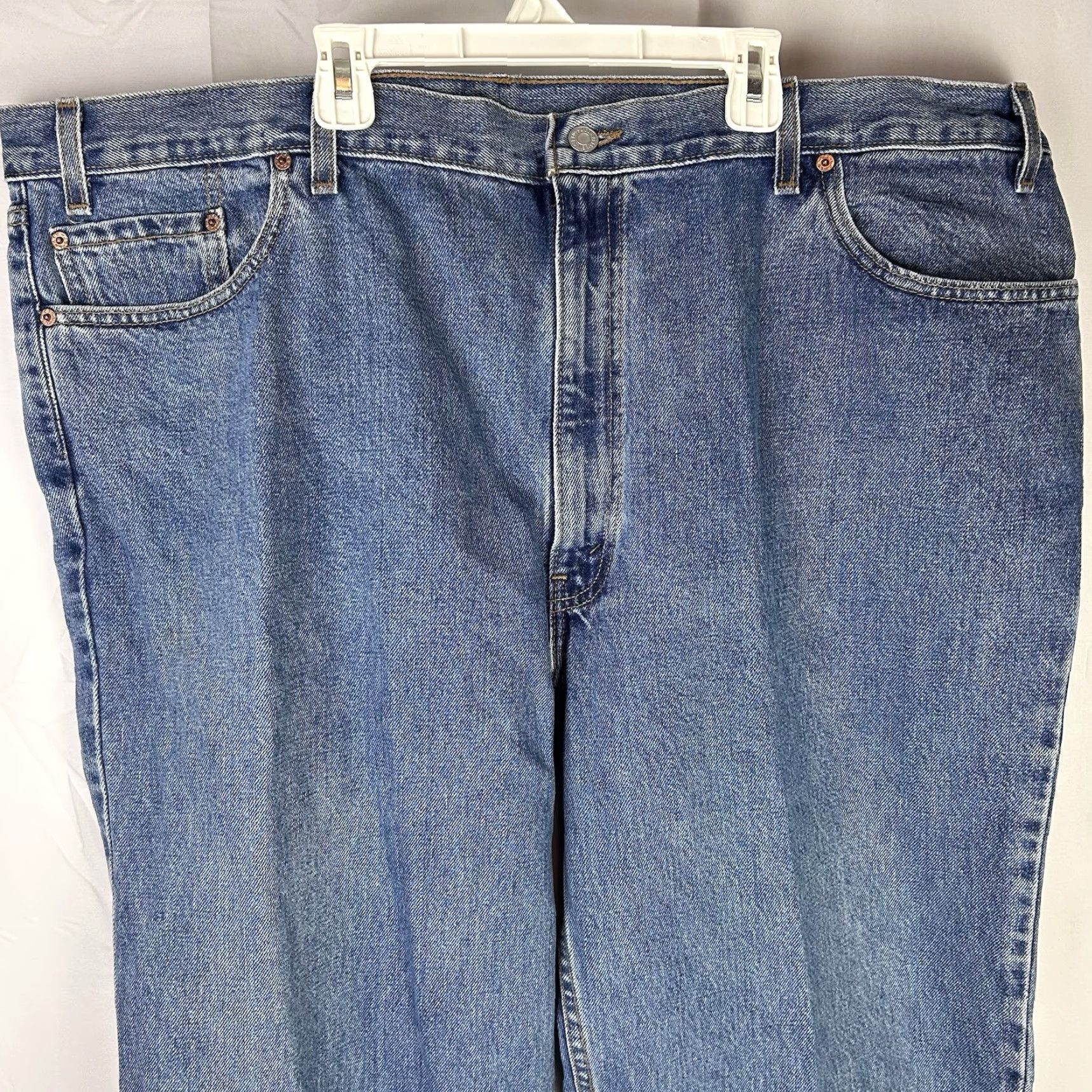 Levi's Levi's 550 Jeans Relaxed Fit W48 X L32 Made In USA Blue Cotton Inseam 32 Regular Men USA Shirt? Size US 32 / EU 48 - 2 Thumbnail