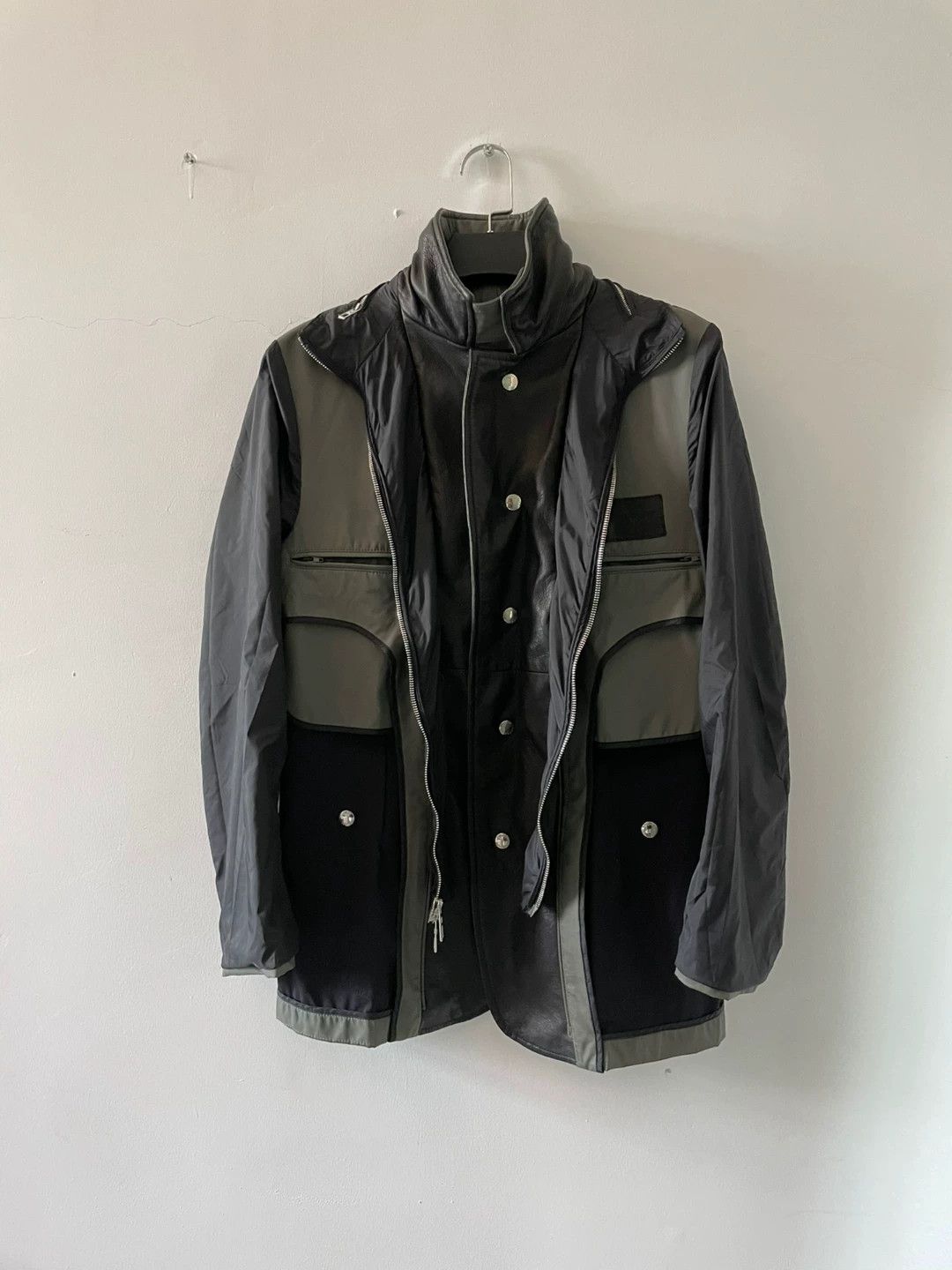 Giorgio Armani Giorgio Armani F/W12 Reversible Panelled Sheepskin Jacket Size US S / EU 44-46 / 1 - 4 Thumbnail