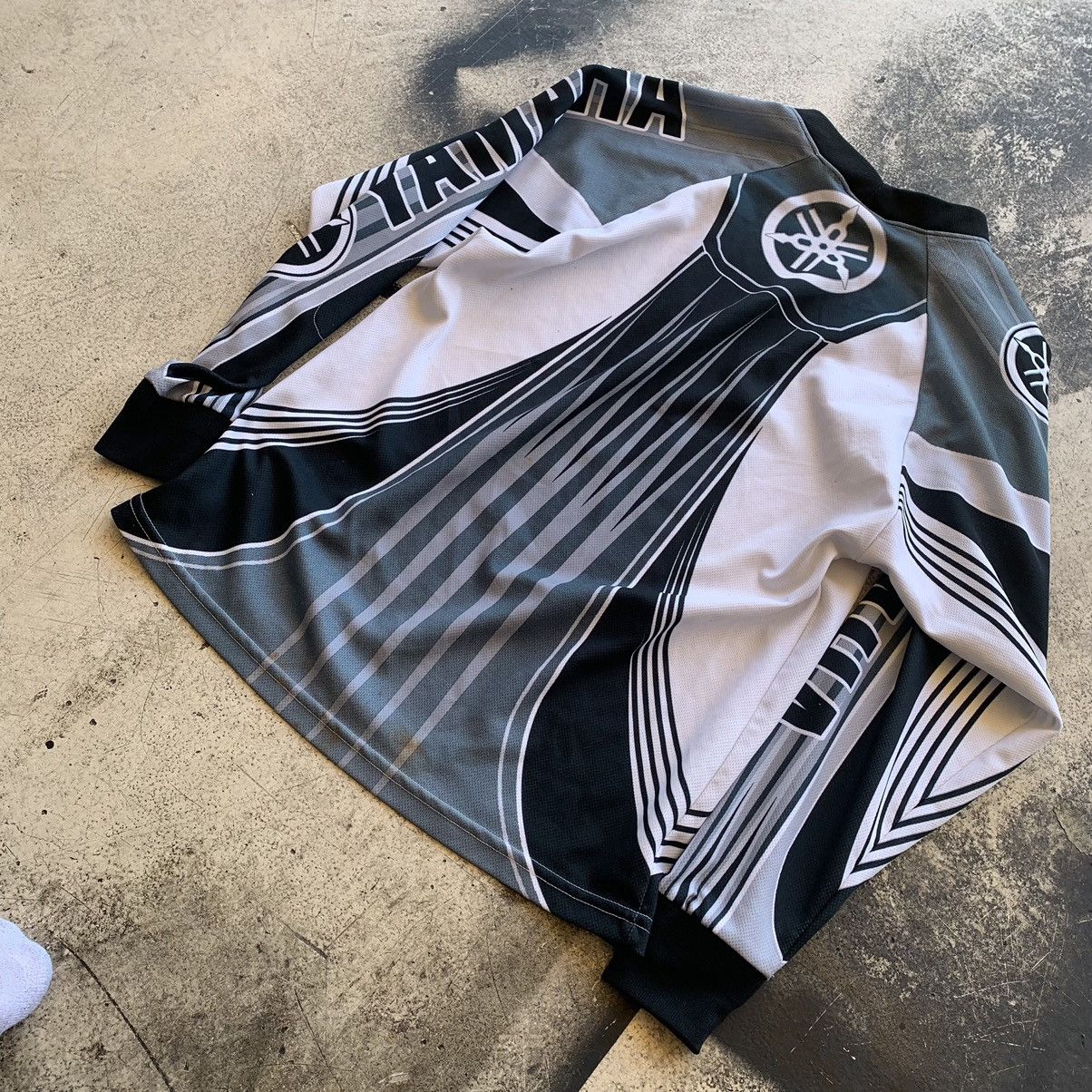 Vintage × Yamaha Vintage Crazy 90’s Baggy Fox Racing Style Yamaha Jersey Size US L / EU 52-54 / 3 - 7 Thumbnail