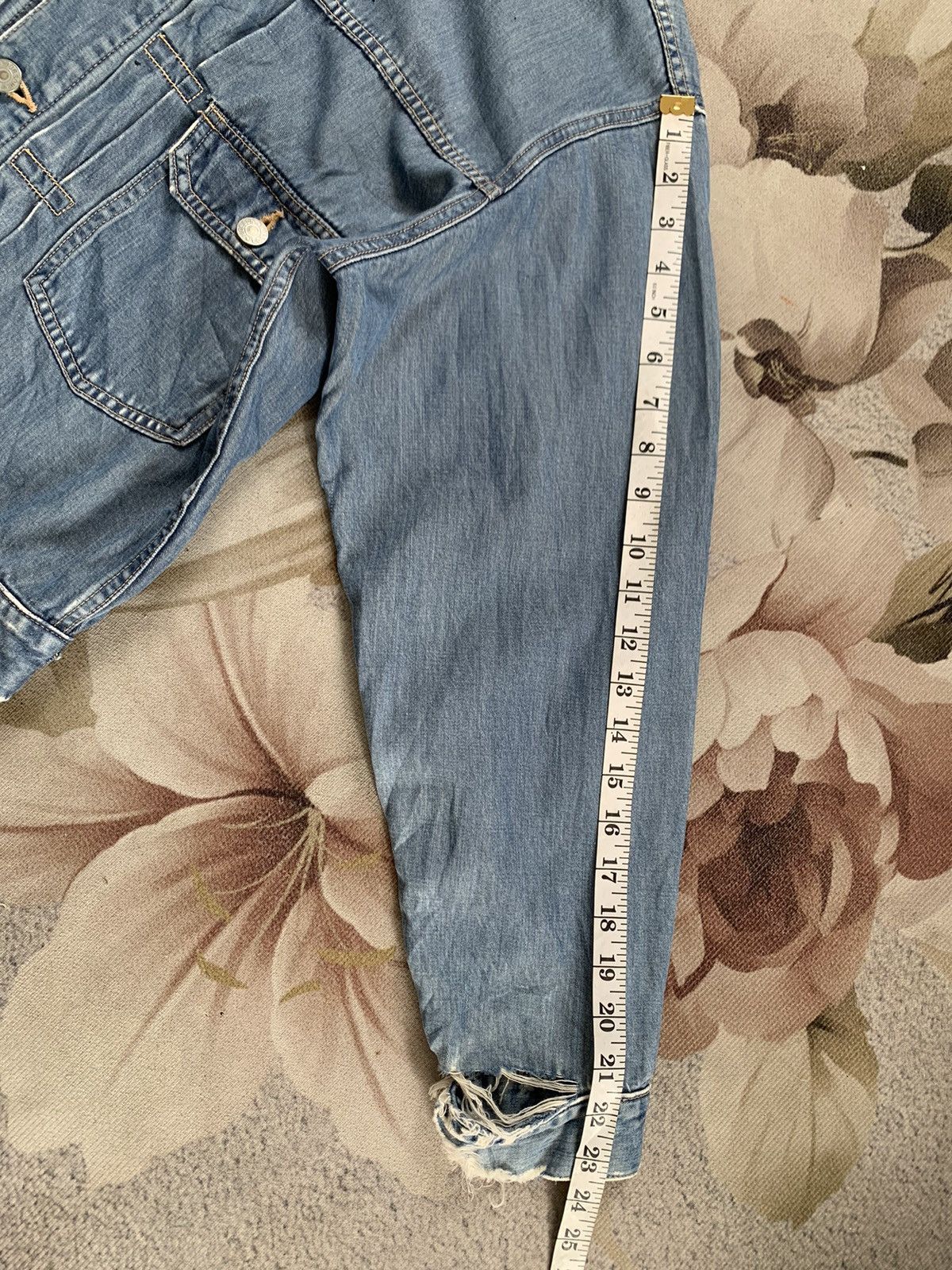 Japanese Brand Bobson Jeans Pleated Centre Jacket Made in Japan Size US M / EU 48-50 / 2 - 17 Thumbnail