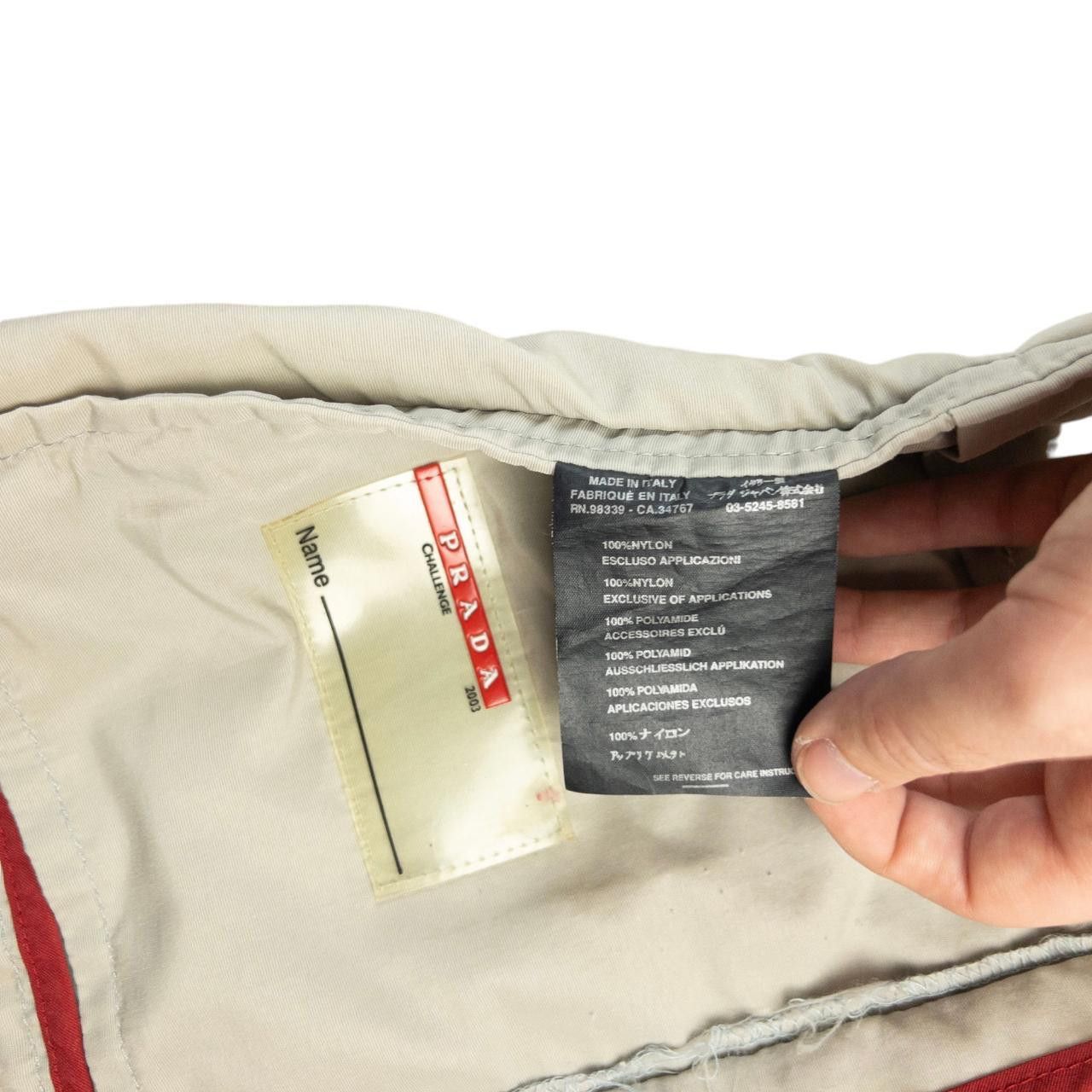 Prada Vintage Prada Luna Rossa Sport Zip Up Gilet Size L Size US L / EU 52-54 / 3 - 8 Thumbnail
